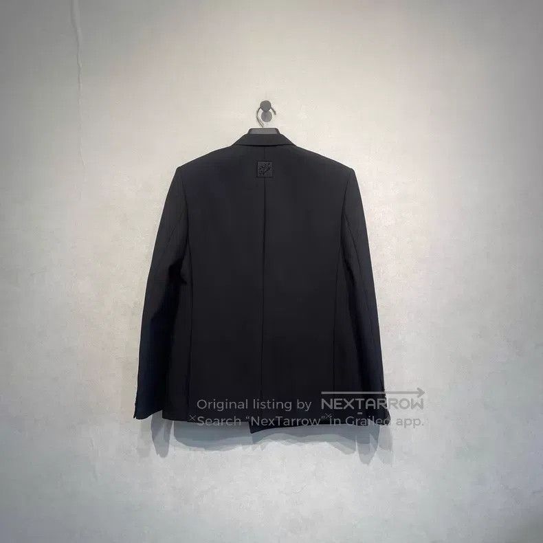 Louis Vuitton Louis Vuitton Black nigo floral button blazer jacket Size US M / EU 48-50 / 2 - 2 Thumbnail