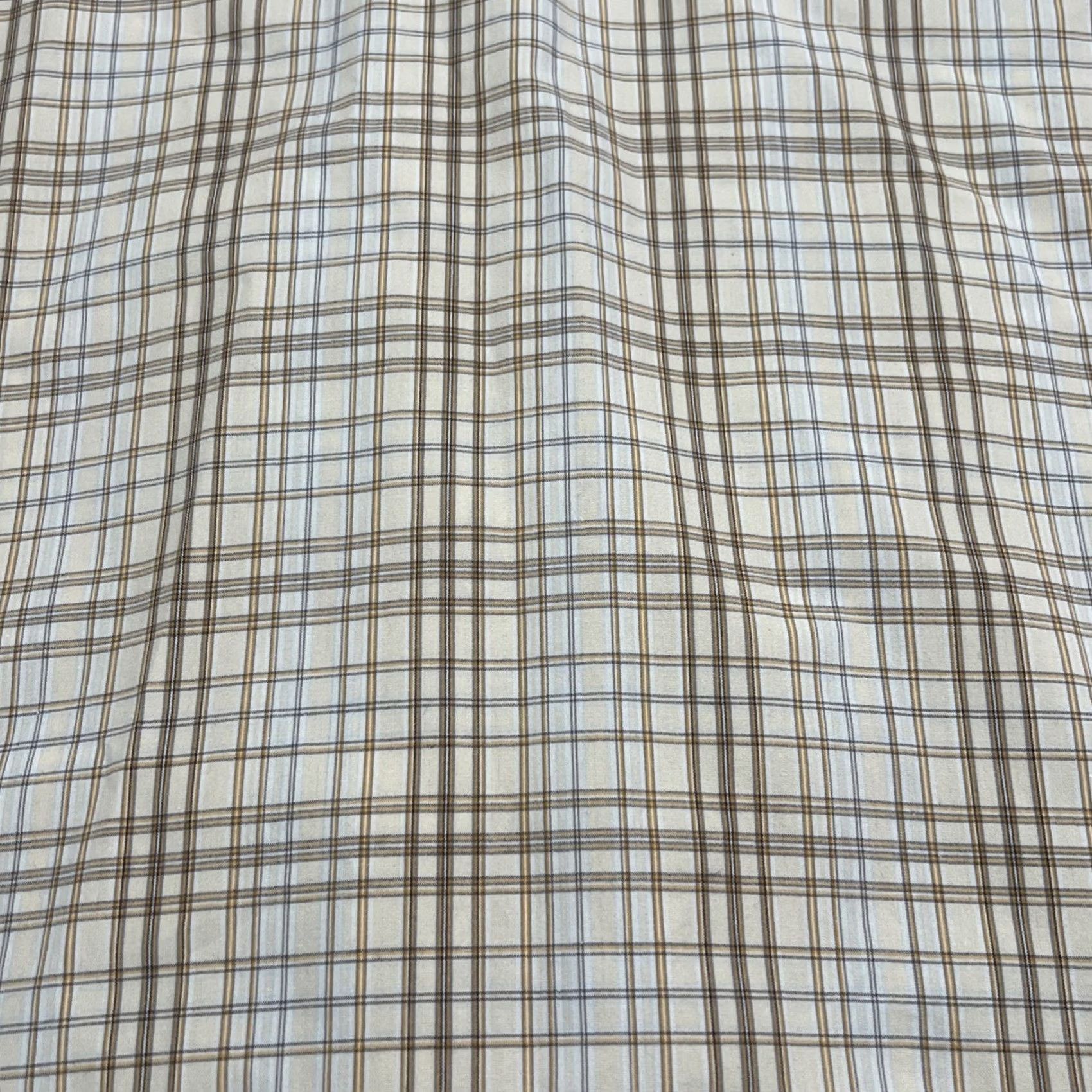Doublet Resistol Double R Pearl Snap Shirt Men Large Plaid Pockets Cotton Short Sleeve Size US L / EU 52-54 / 3 - 7 Thumbnail