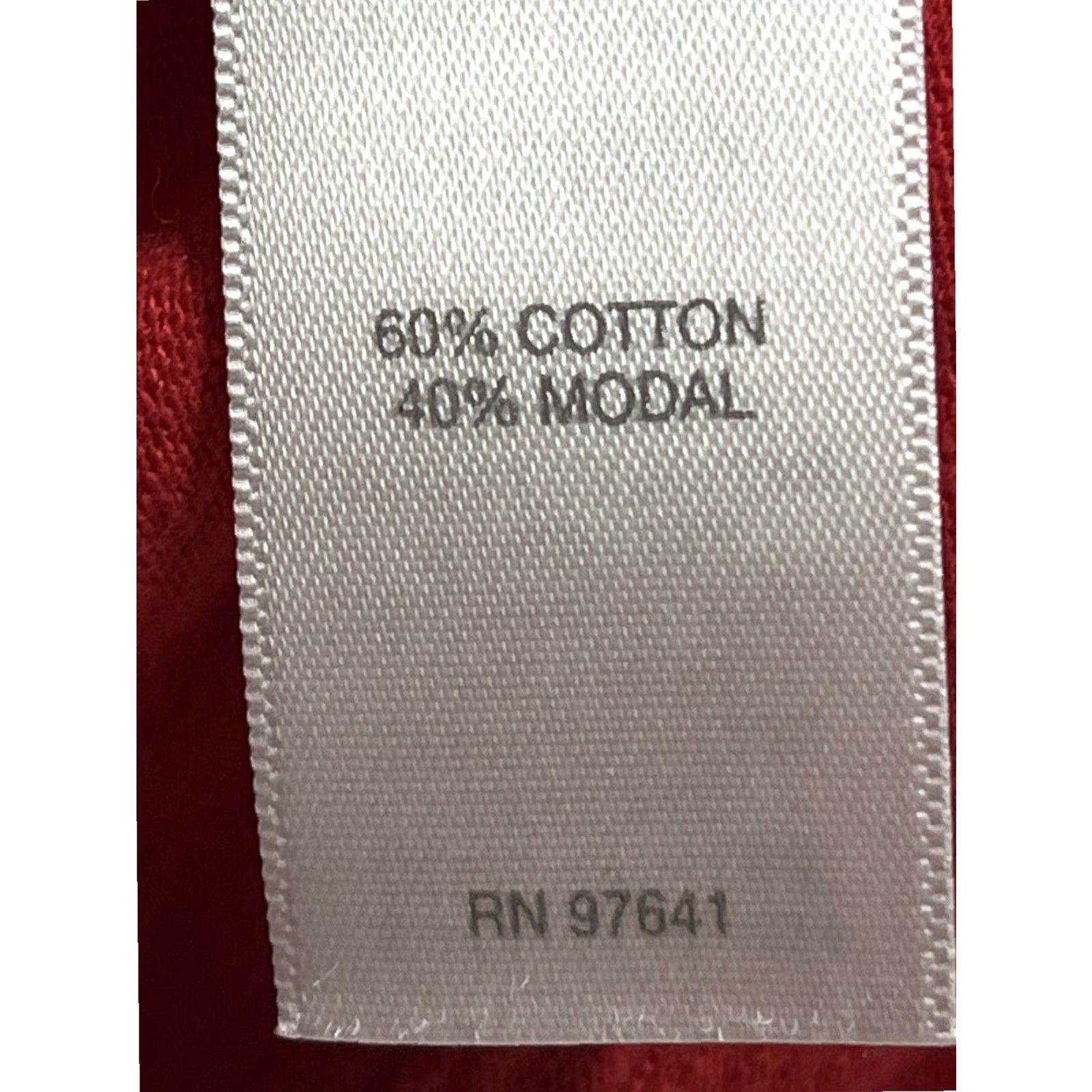 J. Jill J. Jill Tunic Top Long Sleeve Red Cotton Blend Casual Womens Large Size L / US 10 / IT 46 - 7 Thumbnail