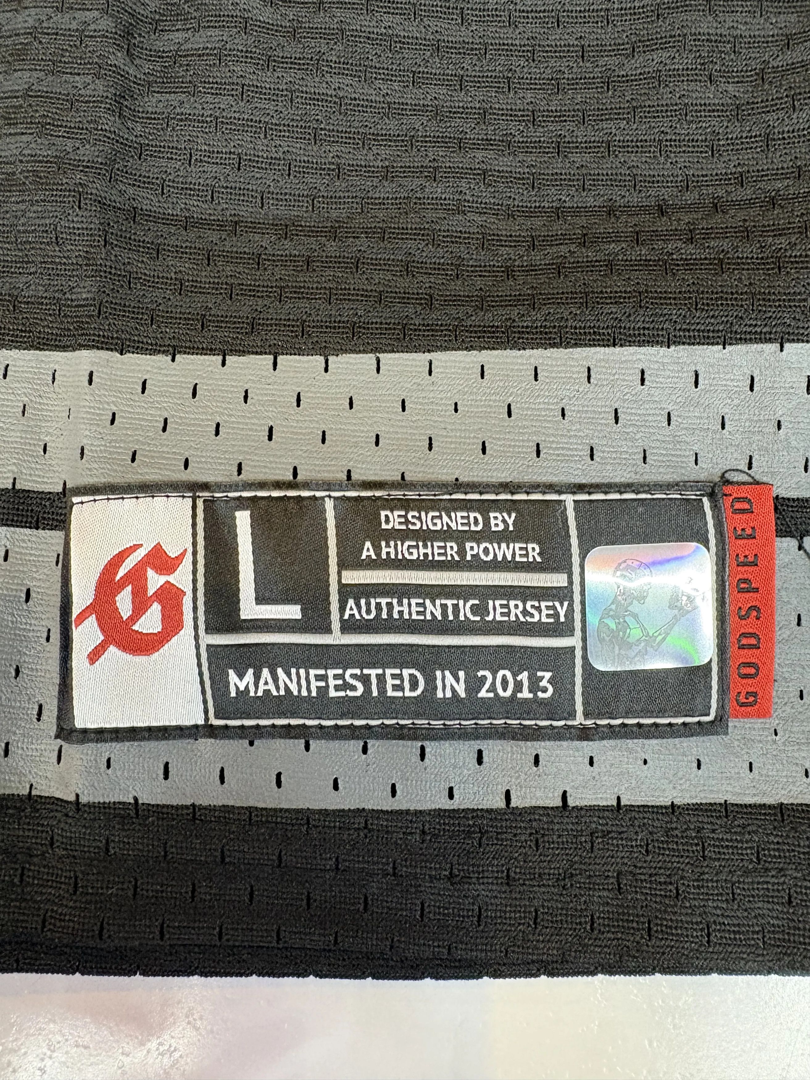 Godspeed Godspeed "First Down" Jersey (Black/Grey) Size US L / EU 52-54 / 3 - 4 Thumbnail