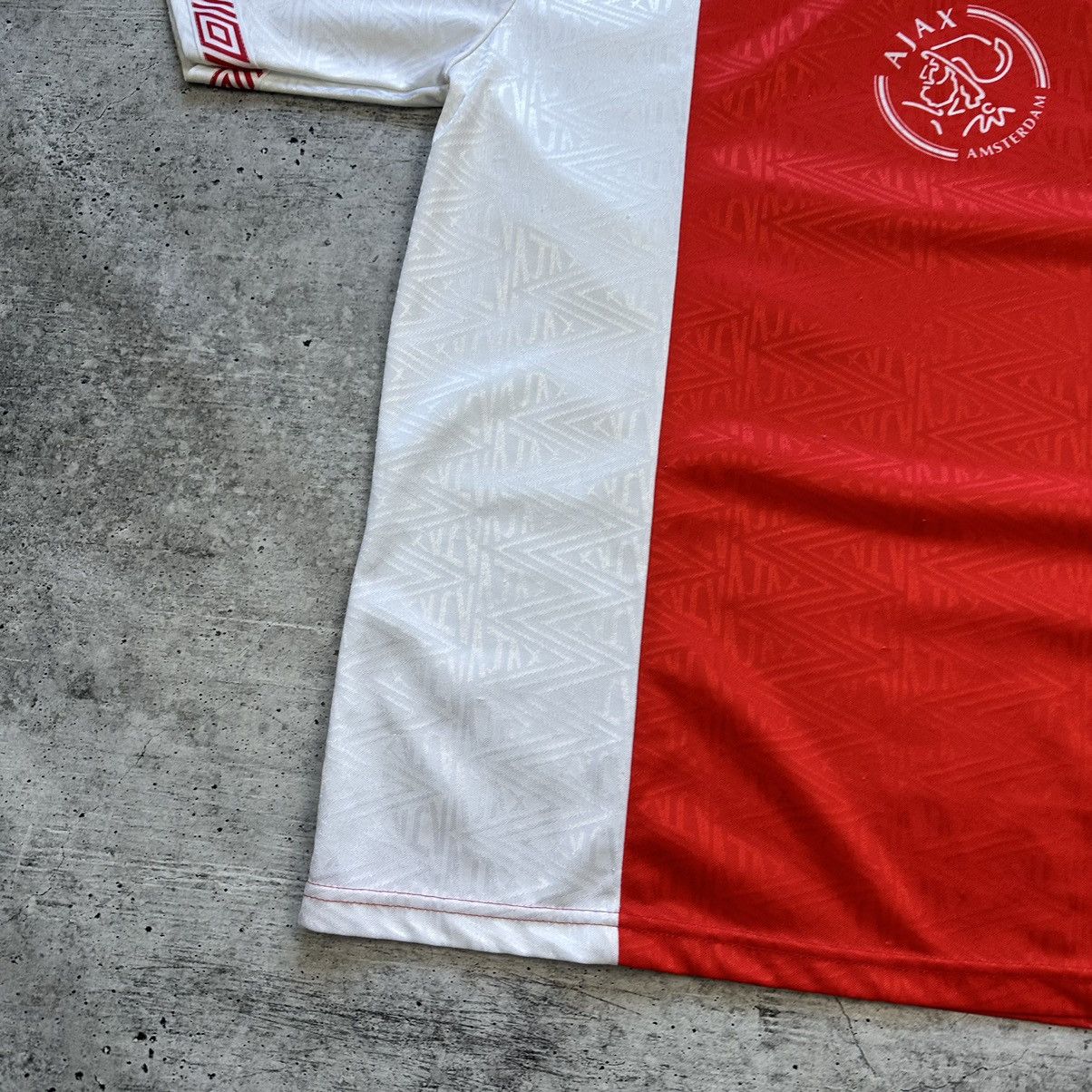 Umbro Vintage Umbro Ajax 1991-1993 Soccer Jersey Size US XL / EU 56 / 4 - 5 Thumbnail