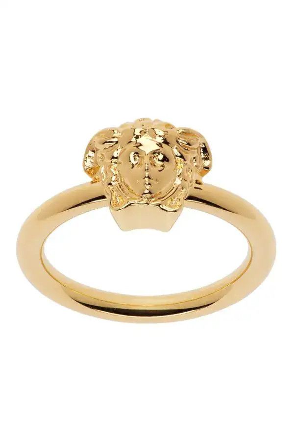 Versace o1y0226 Size : 11 US / Metal Ring in Gold Size ONE SIZE - 1 Preview