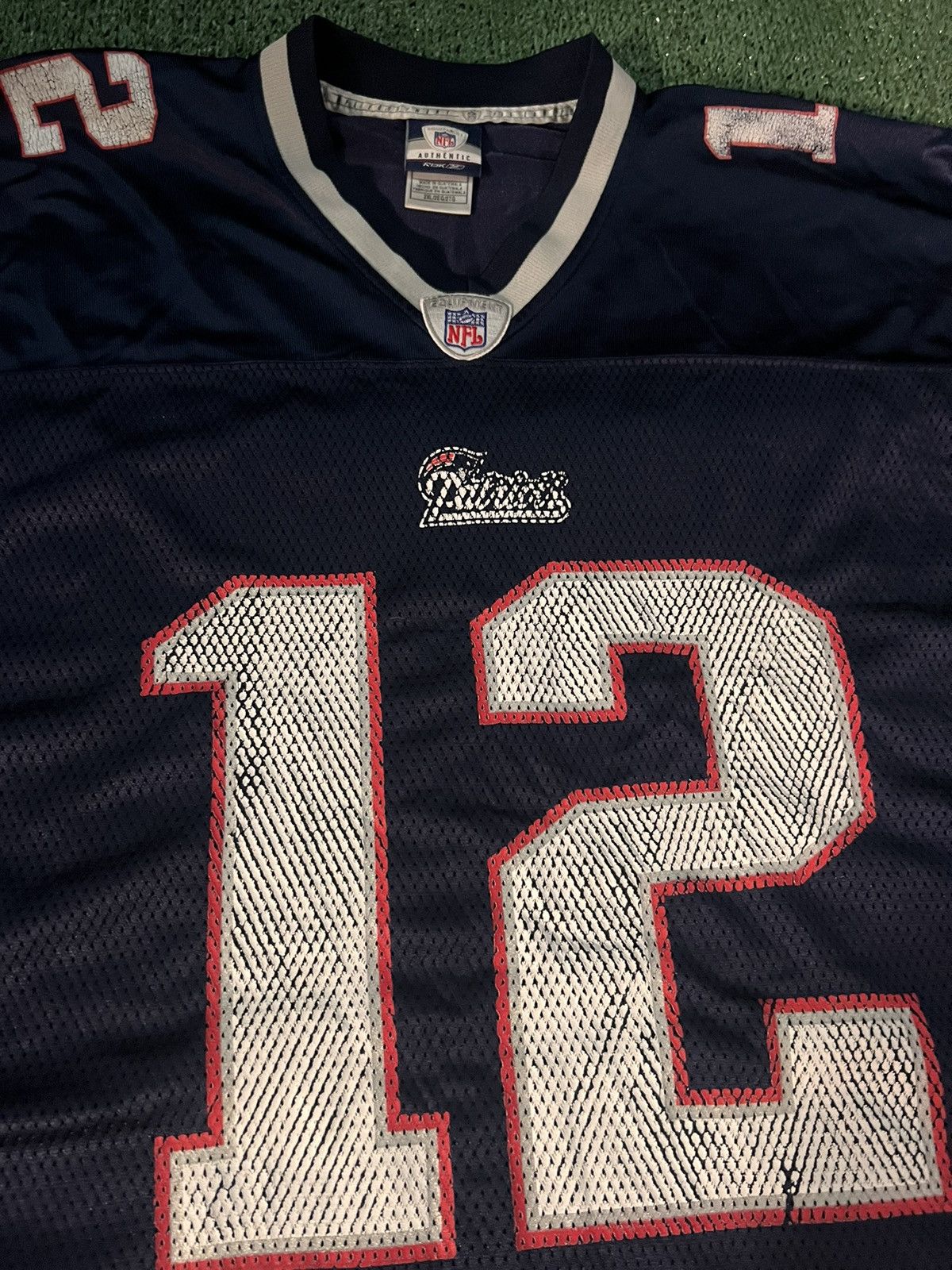 Reebok Vintage Reebok Patriots Tom Brady #12 XXL Jersey NFL Size US XXL / EU 58 / 5 - 3 Thumbnail