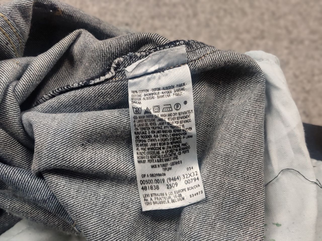 Levi's Vintage Levis Dark Waxed Denim Jeans if six was nine style Size US 32 / EU 48 - 19 Thumbnail