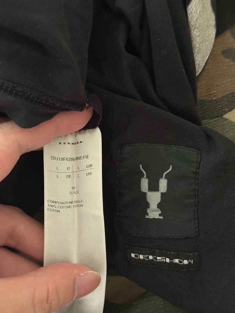 Rick Owens Rick Owens My head print short sleeve Size US L / EU 52-54 / 3 - 3 Thumbnail