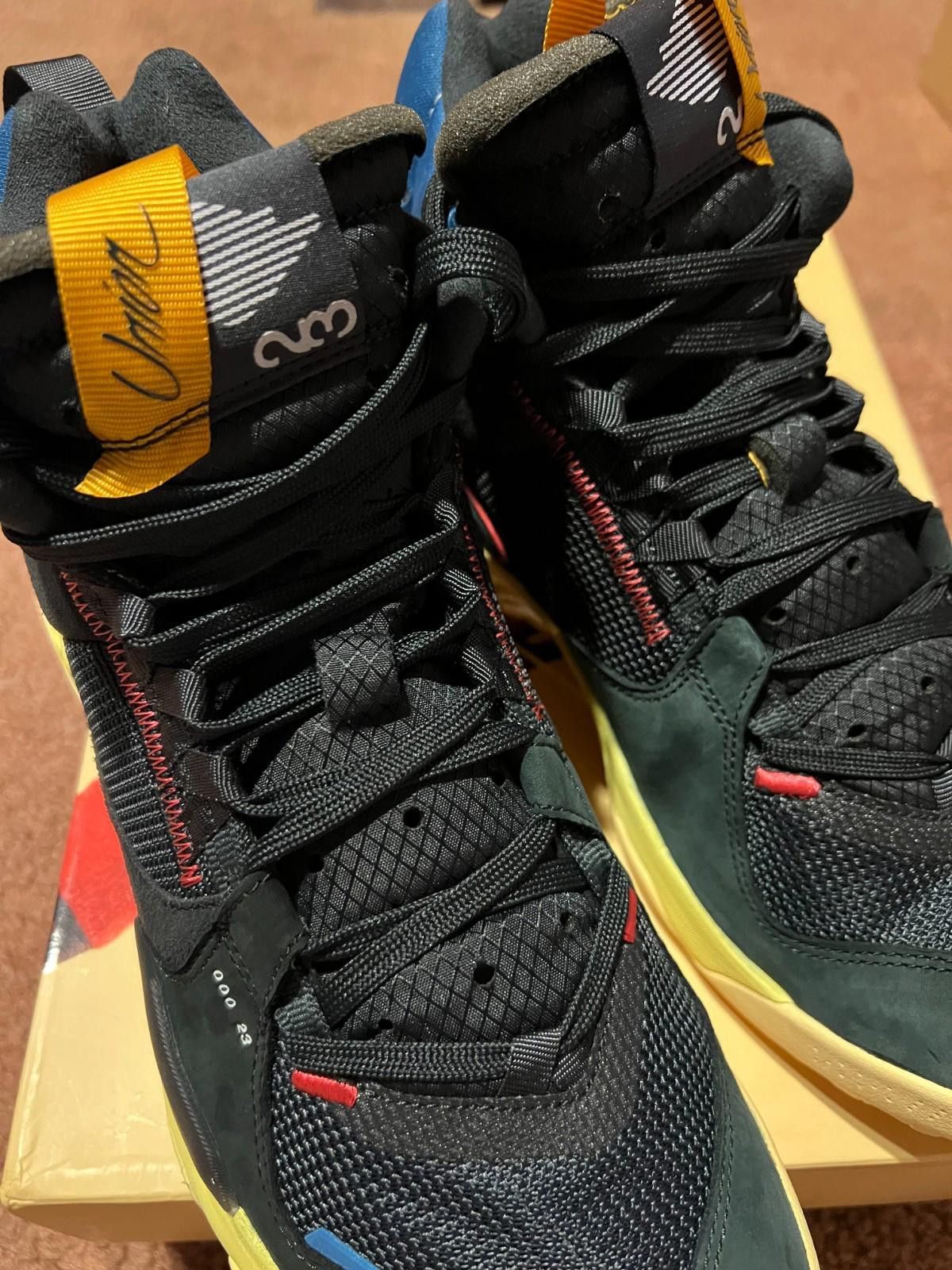 Jordan Brand 2020 Union LA x Jordan Delta Mid 'Off Noir' DA1951 001 Size US 10.5 / EU 43-44 - 9 Thumbnail