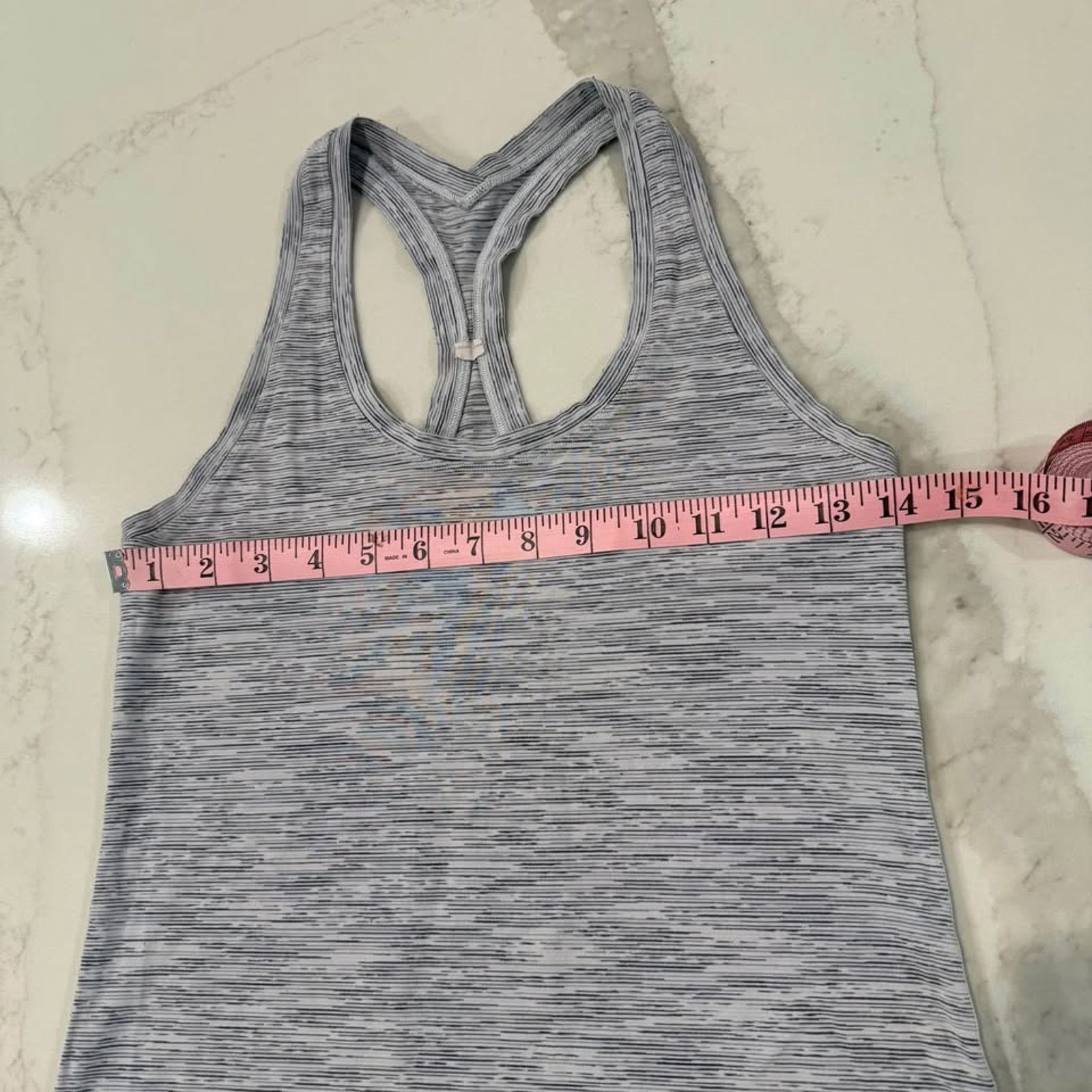 Lululemon Lululemon Cool Racerback II Wee Are From Space Womens 4 Grey Size S / US 4 / IT 40 - 7 Thumbnail