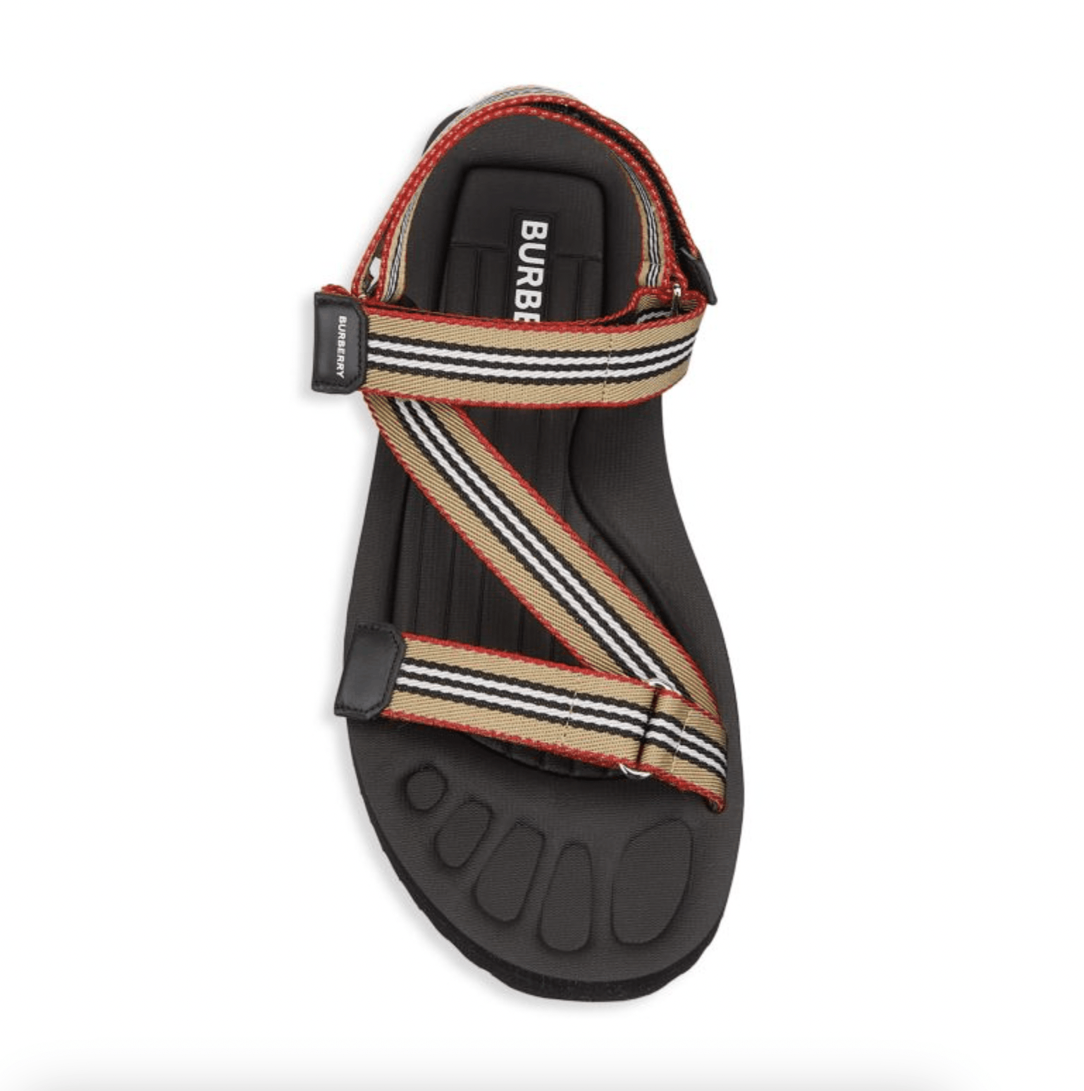 Burberry New BURBERRY Patterson Icon Stripe Sandals Size US 12 / EU 45 - 4 Thumbnail
