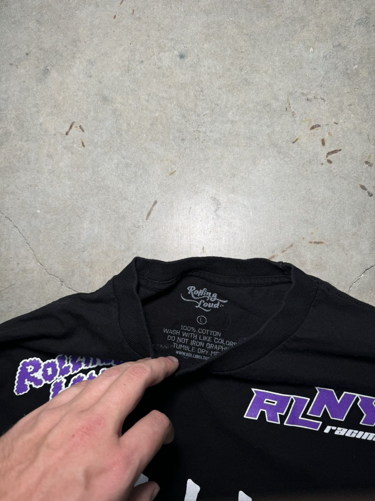Other Rare Rolling Loud New York Motorsport Monster Energy parody Size US L / EU 52-54 / 3 - 4 Thumbnail