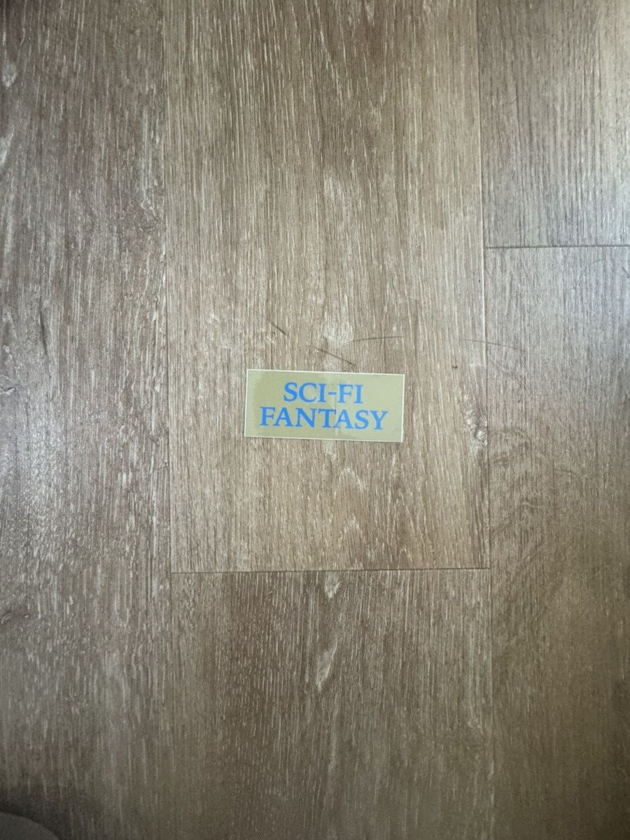 Sci-Fi Fantasy Sci-Fi Fantasy Box Logo Sticker Size ONE SIZE - 3 Thumbnail