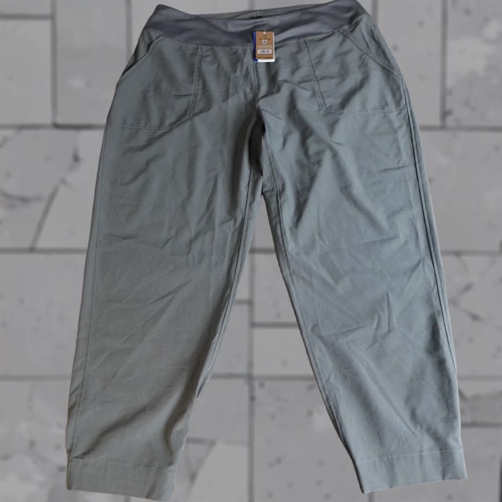 Patagonia Patagonia Womens Pants XL Gray Happy Hiking UPF 50+ NEW Tapered Ankle Performance Activewear Spring Fall Summer Shoes? Size 40" / US 18 - 1 Thumbnail