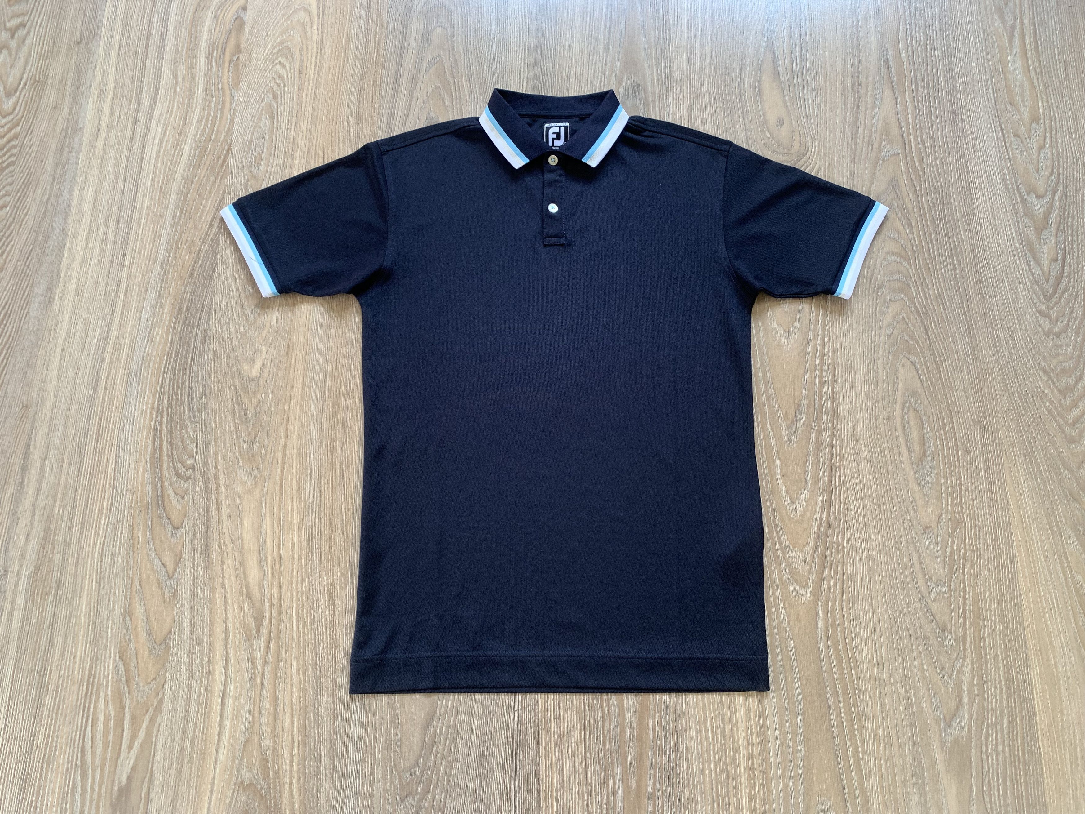 Footjoy Footjoy Navy Blue Golf Polo Shirt Size US S / EU 44-46 / 1 - 10 Thumbnail