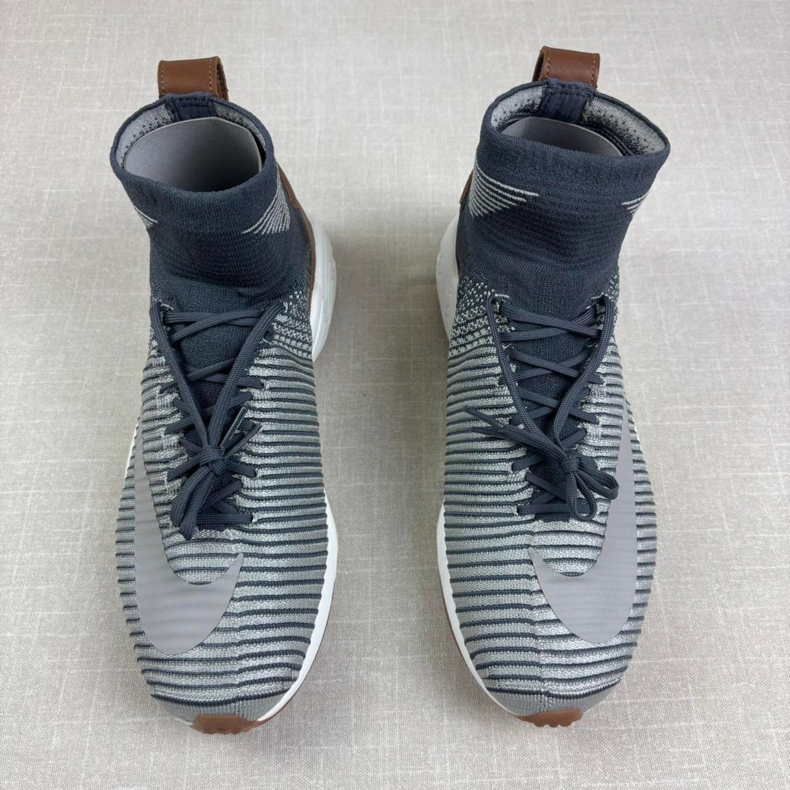 Nike 🐘 2017 Nike Zoom Mercurial Xl Fk “Dark Grey/Pale Grey” 10W Size US 10 / IT 40 - 3 Thumbnail
