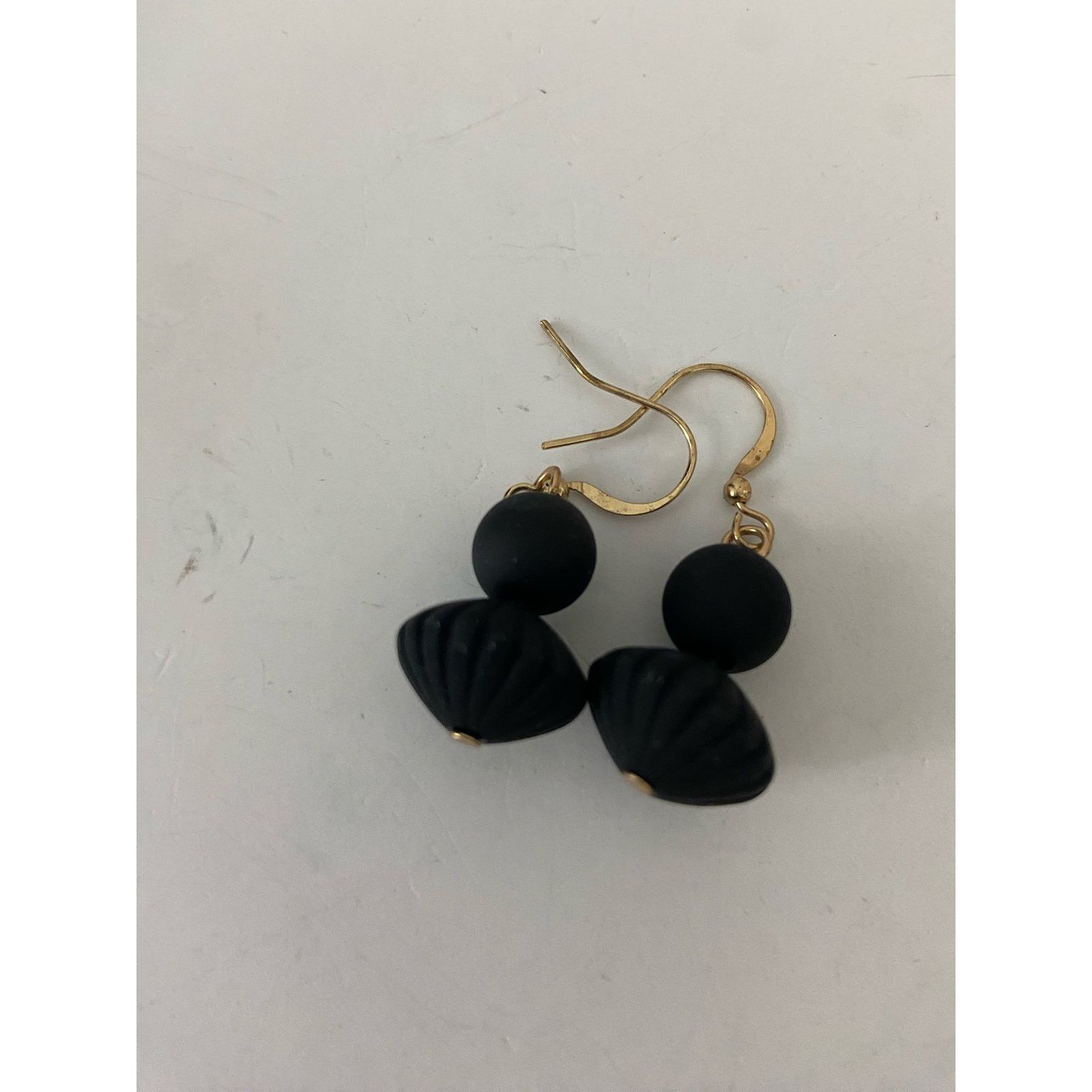 Other black bead earrings Size ONE SIZE - 4 Thumbnail