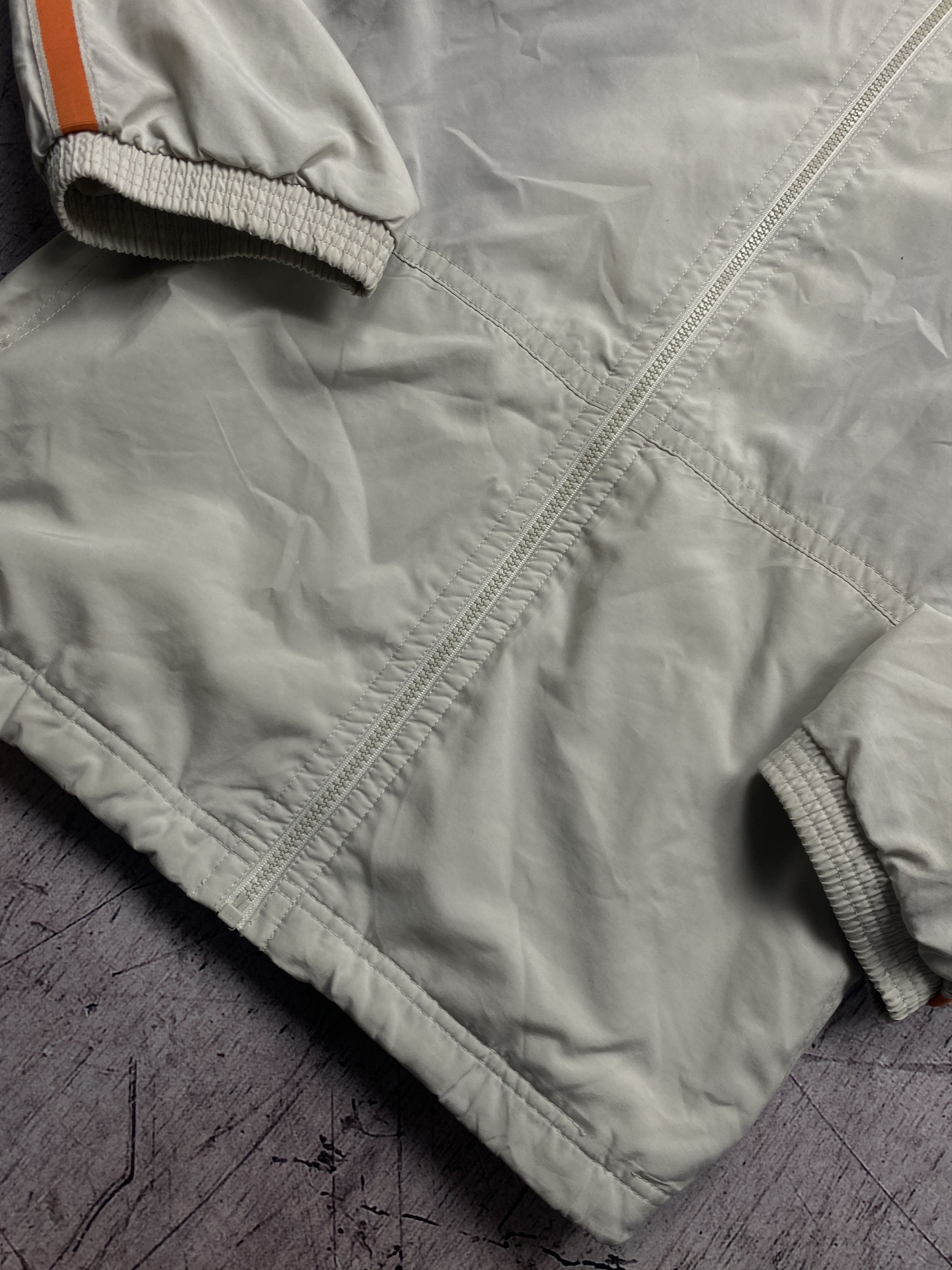 Nike × Vintage Nike Vintage Big Swoosh logo nylon jacket Size US L / EU 52-54 / 3 - 4 Thumbnail