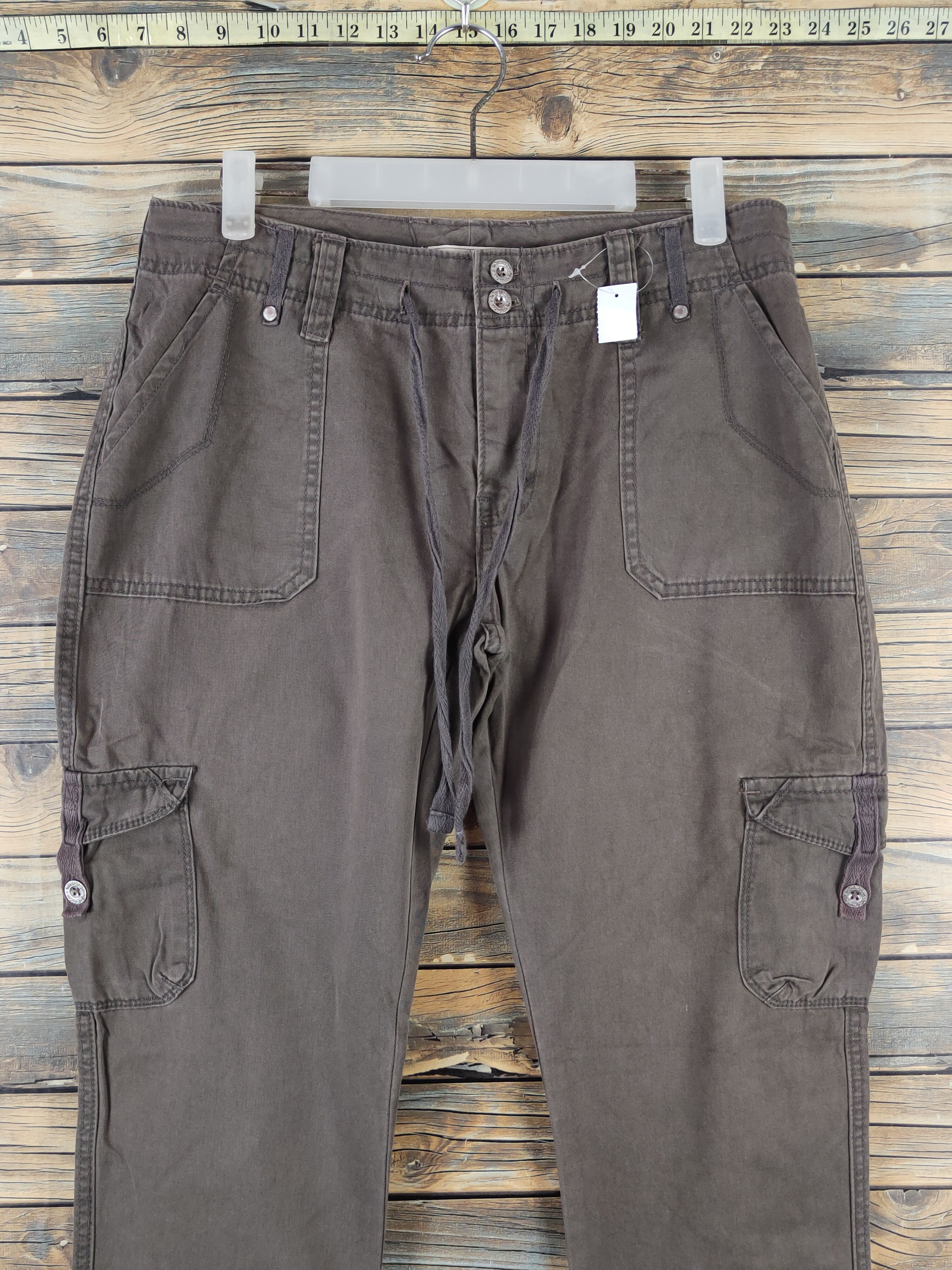 Levi's DL Levi's Brown Multipocket Tactical Cargo Pants #940 Size 30" / US 8 / IT 44 - 2 Thumbnail