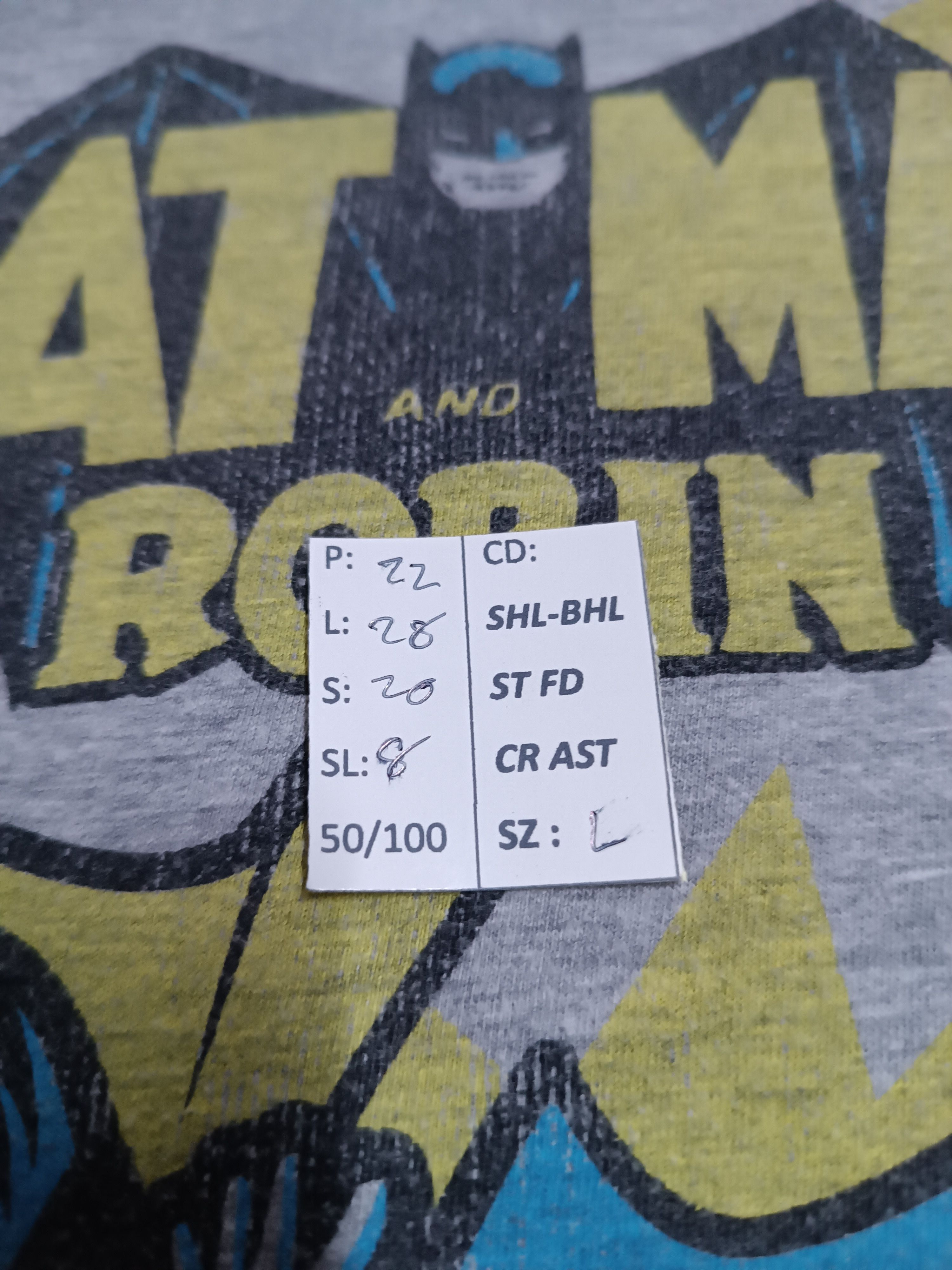 DC Comics VINTAGE BATMAN FUNKO POP TEE CUTE FUNNY SUPERMAN Size US L / EU 52-54 / 3 - 18 Thumbnail