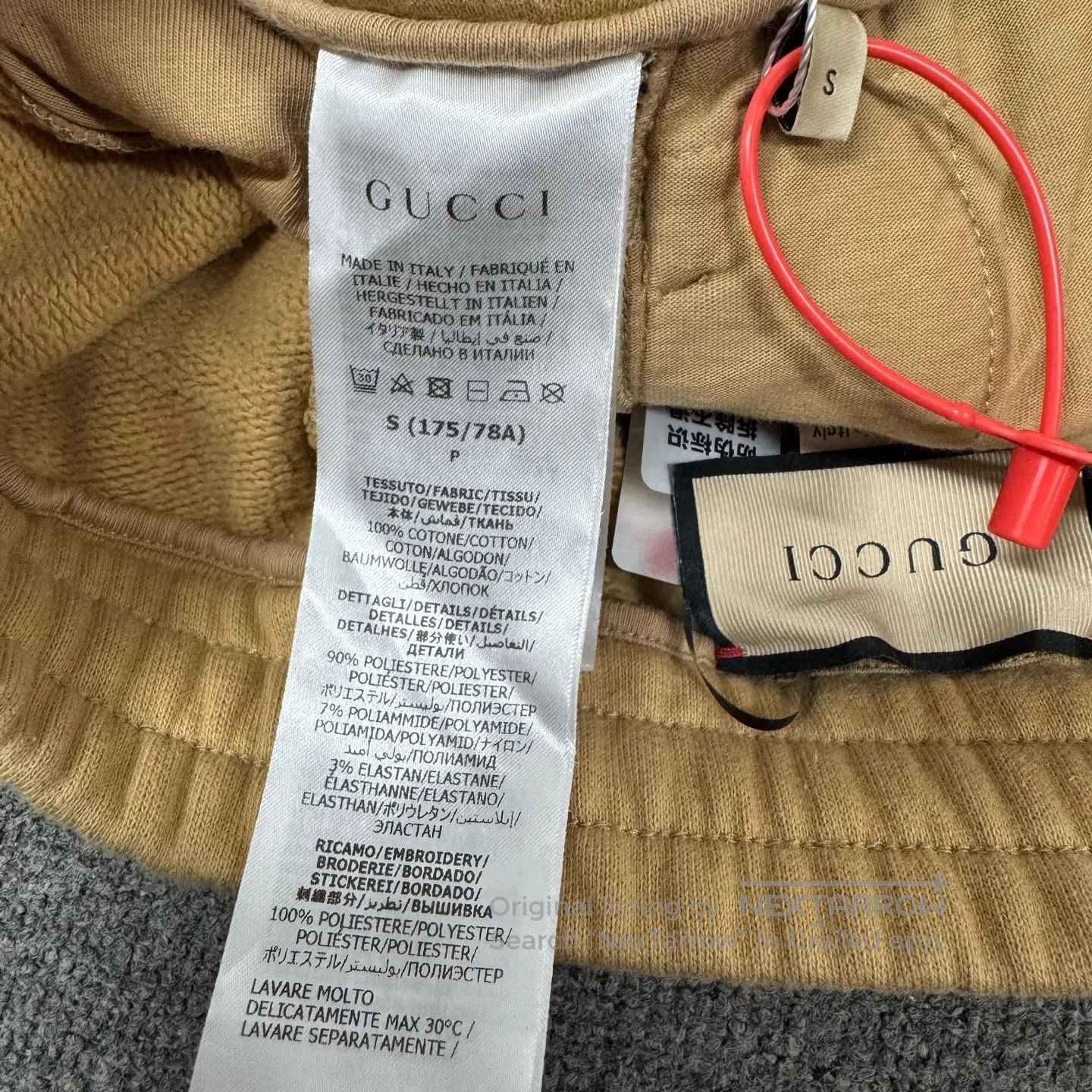 Gucci Guicci 1921 Collusive Bidding; Leisure Briefs| Size US 28 / EU 44 - 7 Thumbnail