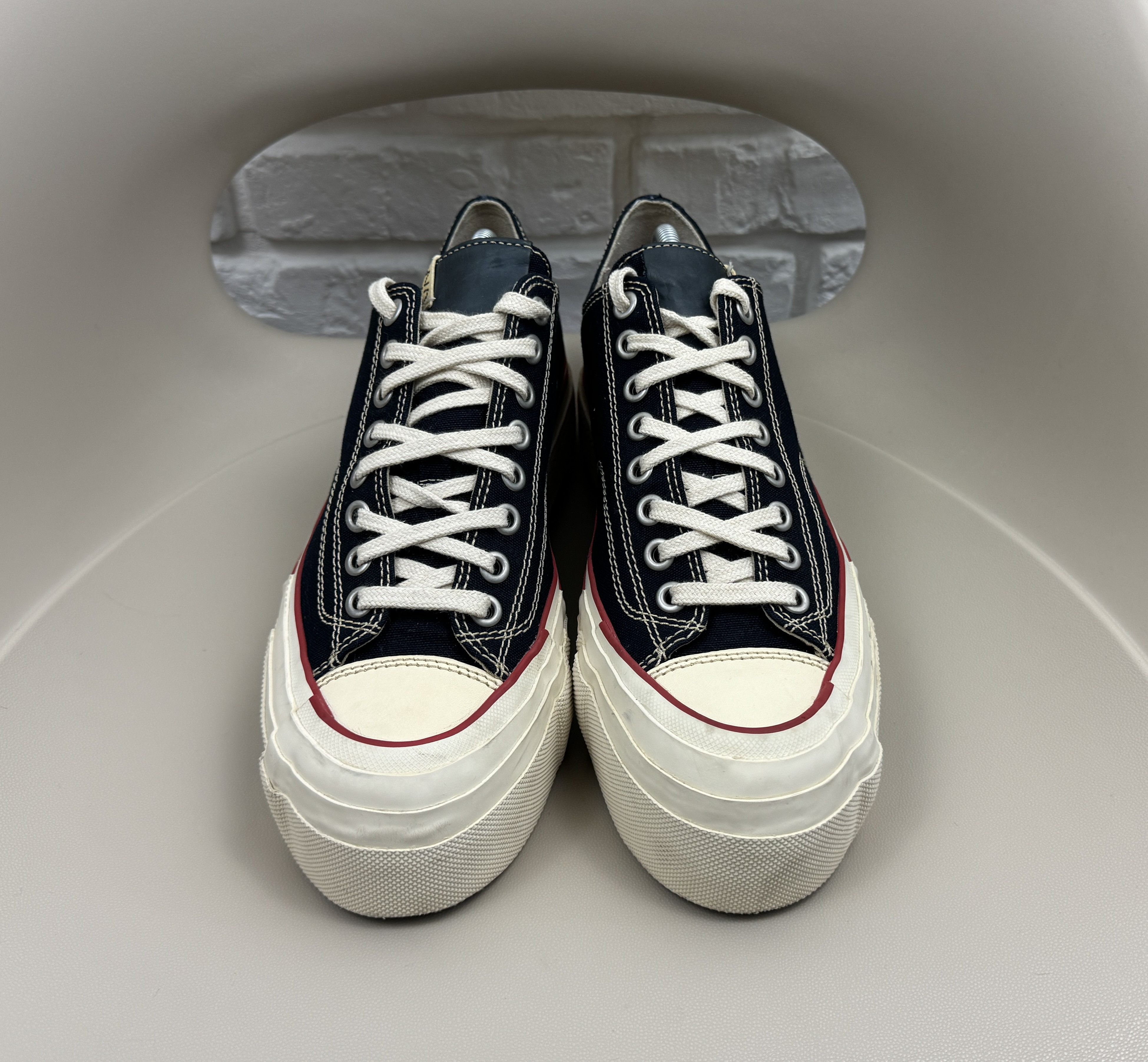 Japanese Brand Visvim Skagway Lo G.Patten Canvas Sneakers Hand Made US 8.5 Size US 8.5 / EU 41-42 - 7 Thumbnail