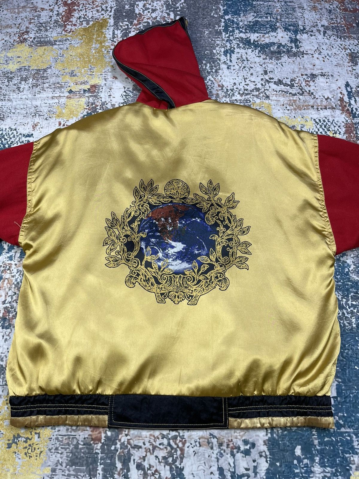 Vintage Vtg Gallery Sports GRACCA Back Big Map Graphics Size US S / EU 44-46 / 1 - 2 Thumbnail