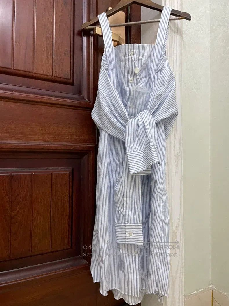 Maison Margiela Maison Margiela Striped shirt and long skirt Size XS / US 0-2 / IT 36-38 - 7 Thumbnail