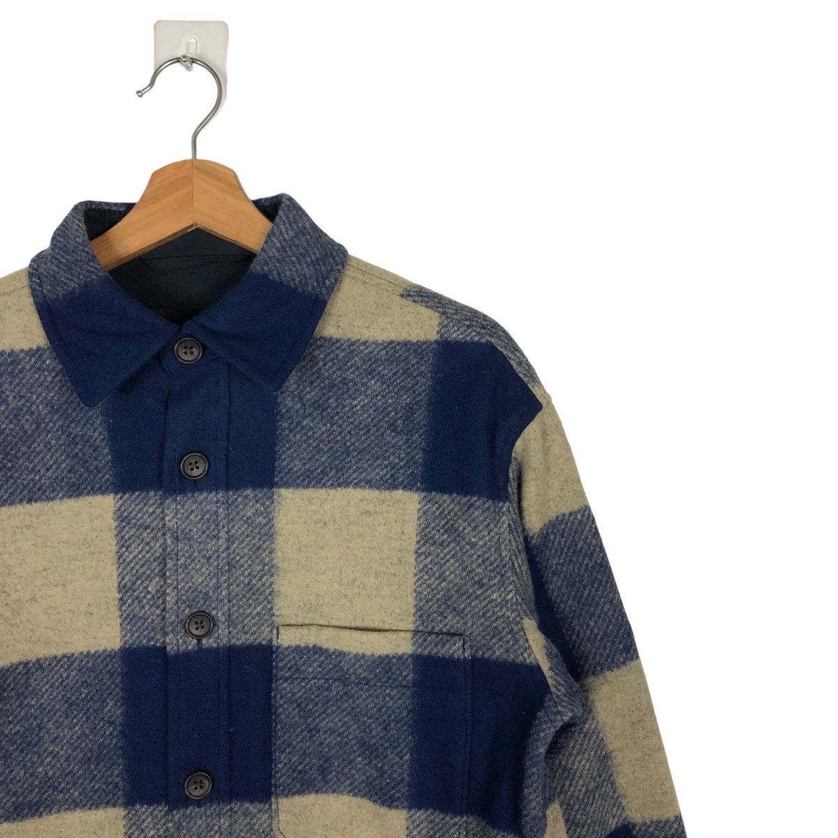 Flannel 🔥90’s Chore Flannel Jacket Uniqlo Japan Issey Miyake Tartan Size US M / EU 48-50 / 2 - 6 Thumbnail