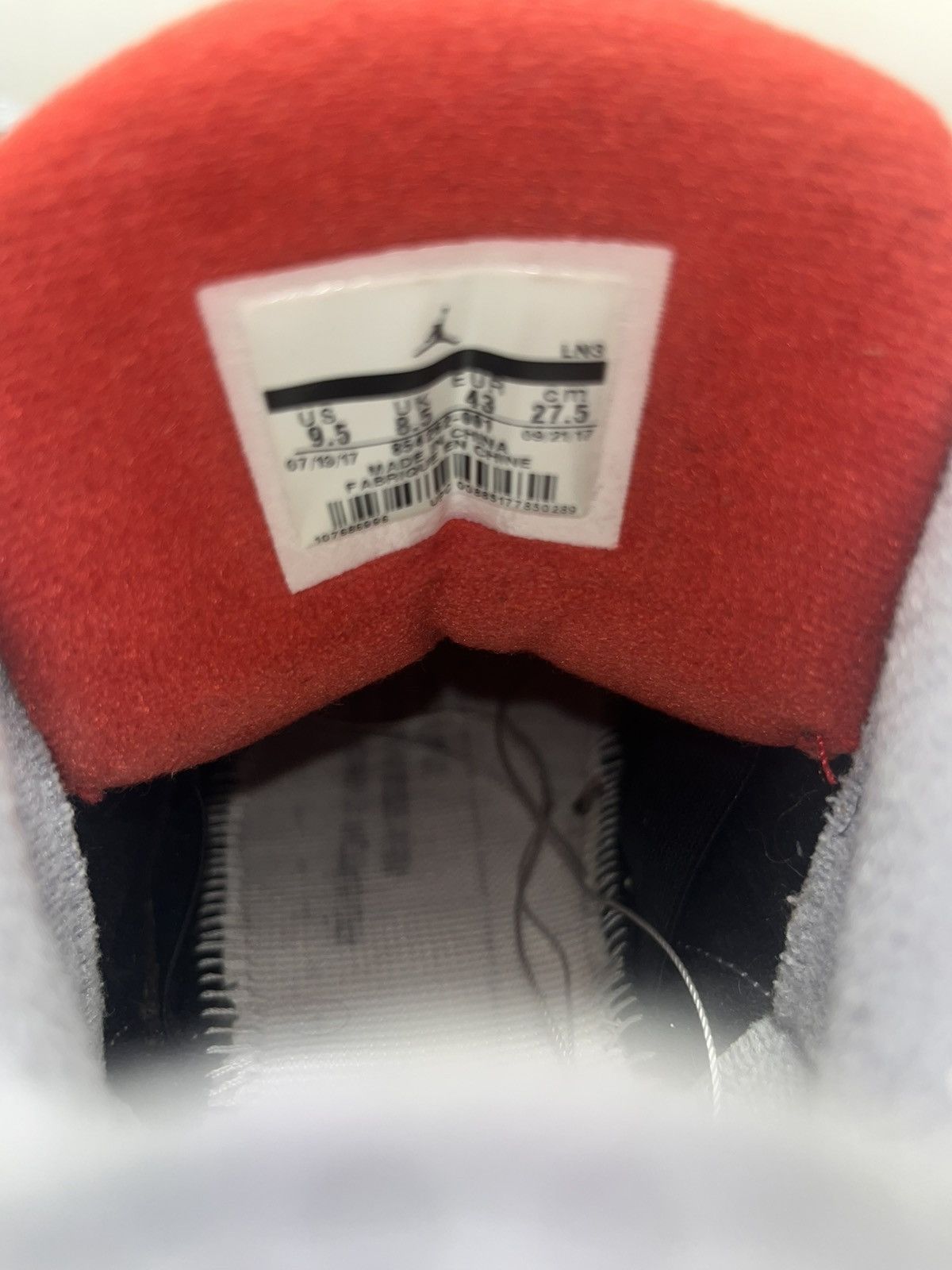 Jordan Brand Air Jordan 3 “Black Cement” 2018 Size US 9.5 / EU 42-43 - 7 Thumbnail
