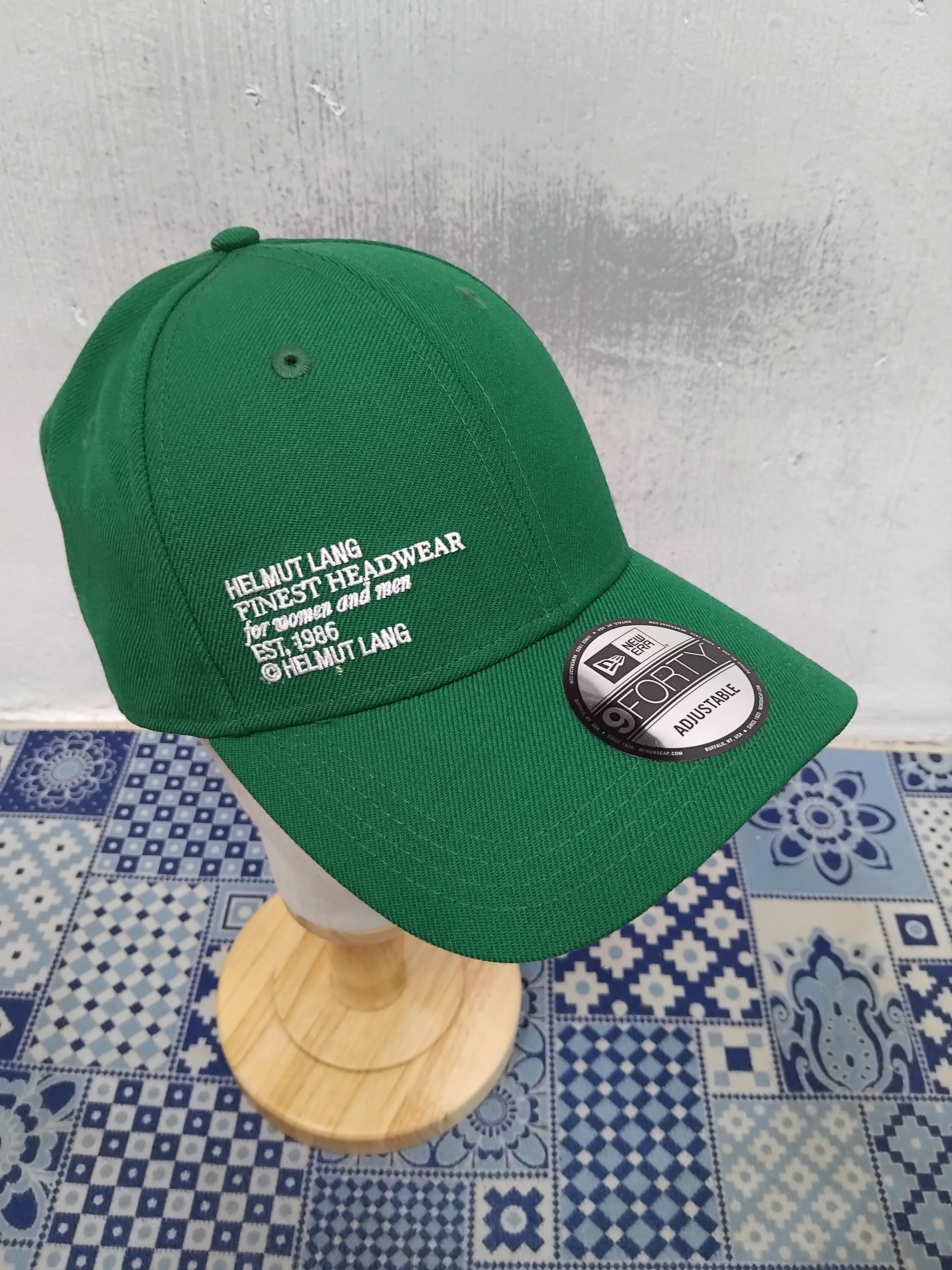 Helmut Lang Helmut lang x New Era green colour Cap Size ONE SIZE - 8 Thumbnail