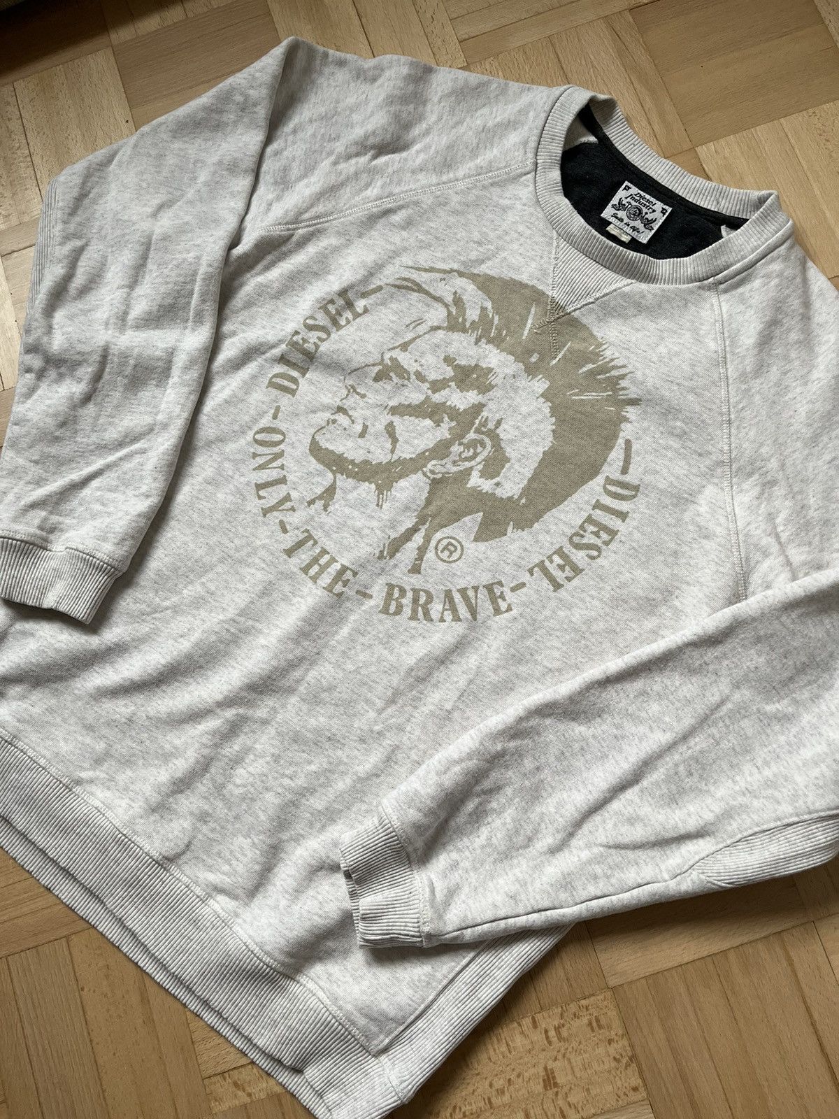 Diesel × Vintage Diesel vintage sweatshirt Y2K crewneck rare Size US L / EU 52-54 / 3 - 2 Thumbnail