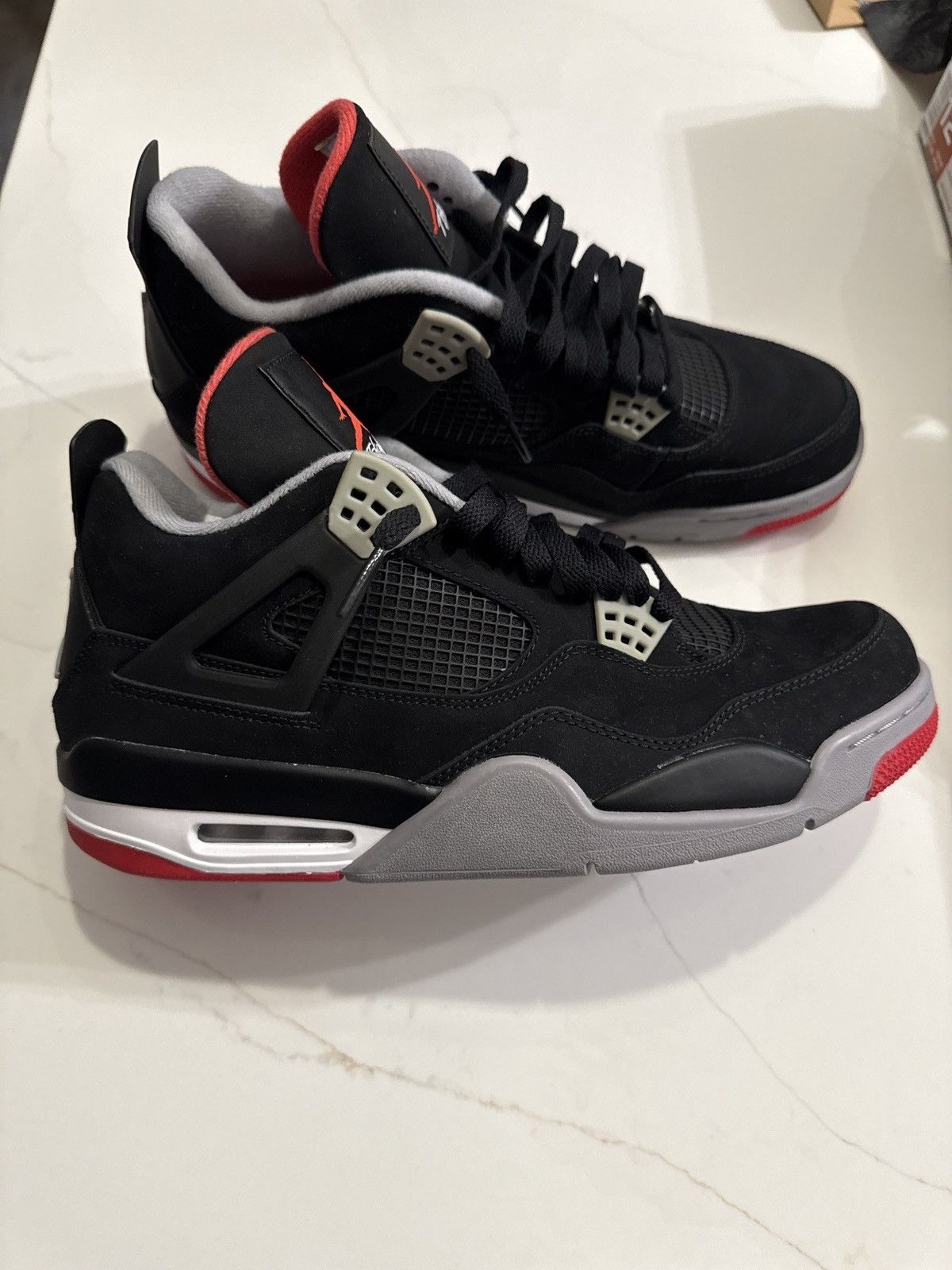 Jordan Brand Jordan 4 Retro Black Cement Rare (2012) Size US 12 / EU 45 - 12 Thumbnail