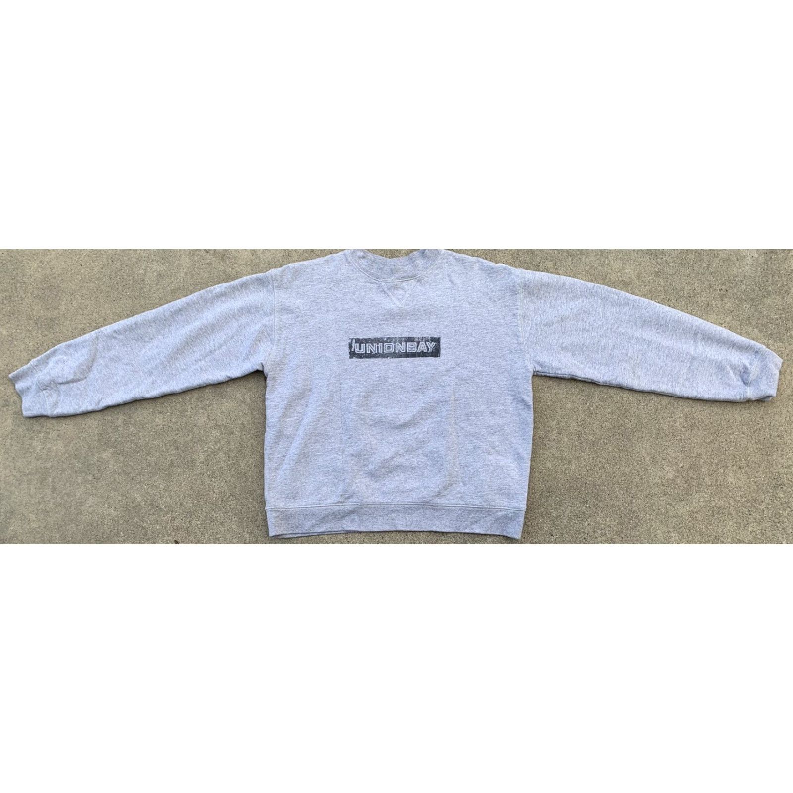 Vintage VINTAGE UNION BAY Sweatshirt Crew Neck Long Sleeve Heather Gray 80s 90s Unisex Adults M Gray 80% Cotton 20% Polyester Size US M / EU 48-50 / 2 - 6 Thumbnail