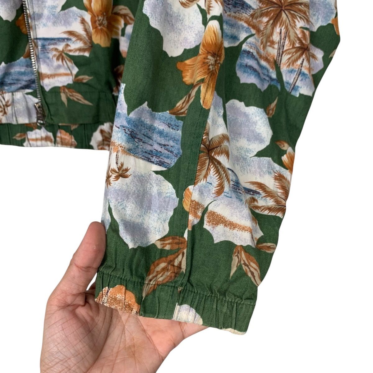 Japanese Brand ATELIER SAB STUDIO Fullprint Crop Jacket #2191-C97 Size US S / EU 44-46 / 1 - 14 Thumbnail