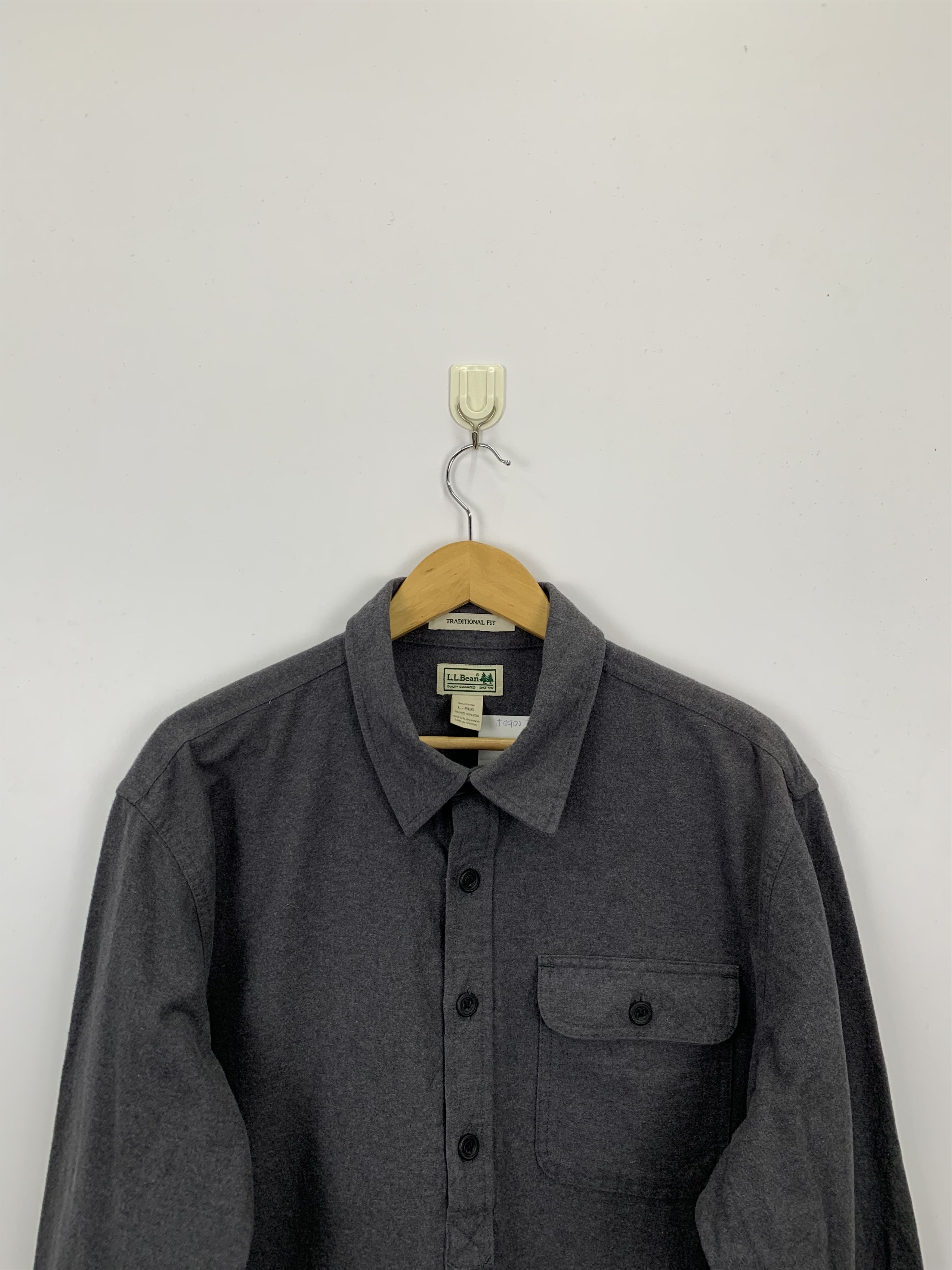 L.L. Bean Vintage 90s L.L. Bean Button Up Jacket J0902 Size US L / EU 52-54 / 3 - 2 Thumbnail