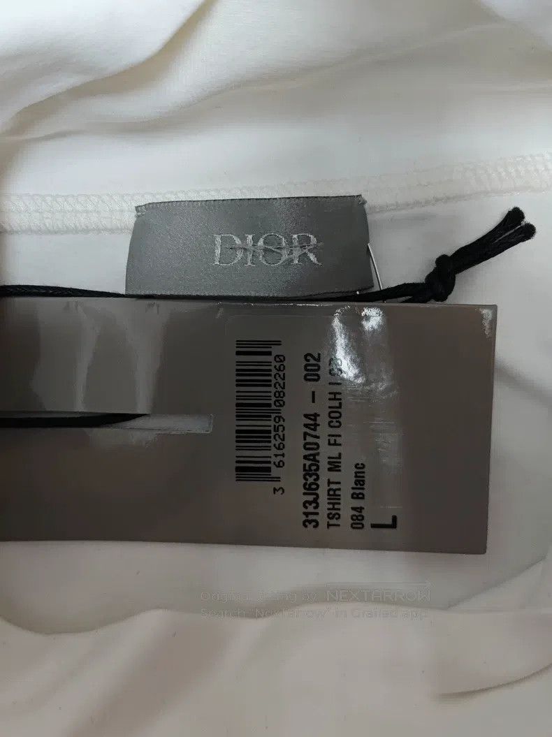 Dior Dior SS22 Letter Logo Printed Stand-up Collar Knitted Swea Size US L / EU 52-54 / 3 - 4 Thumbnail