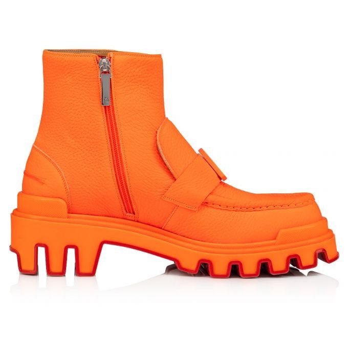 Christian Louboutin o1bcso1str1024 Ci Moc Booty in Orange Size US 9 / EU 42 - 3 Thumbnail
