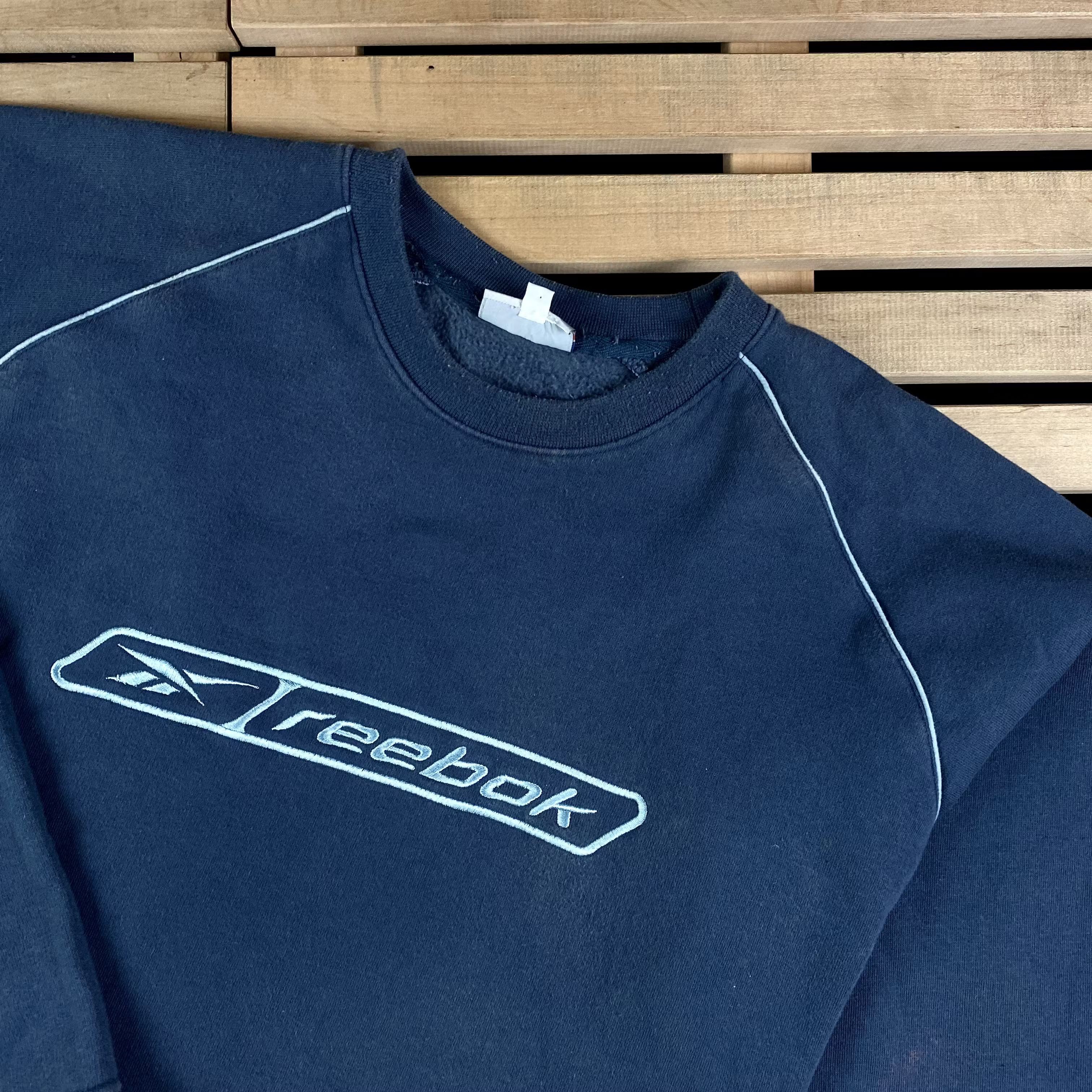 Reebok × Vintage Mens Sweatshirt Reebok Vintage Big Logo Size L Size US L / EU 52-54 / 3 - 2 Thumbnail
