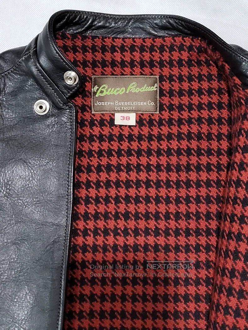 The Real McCoy's The Real McCoys Classic pig's milk horseskin biker jacket Size US XS / EU 42 / 0 - 3 Thumbnail