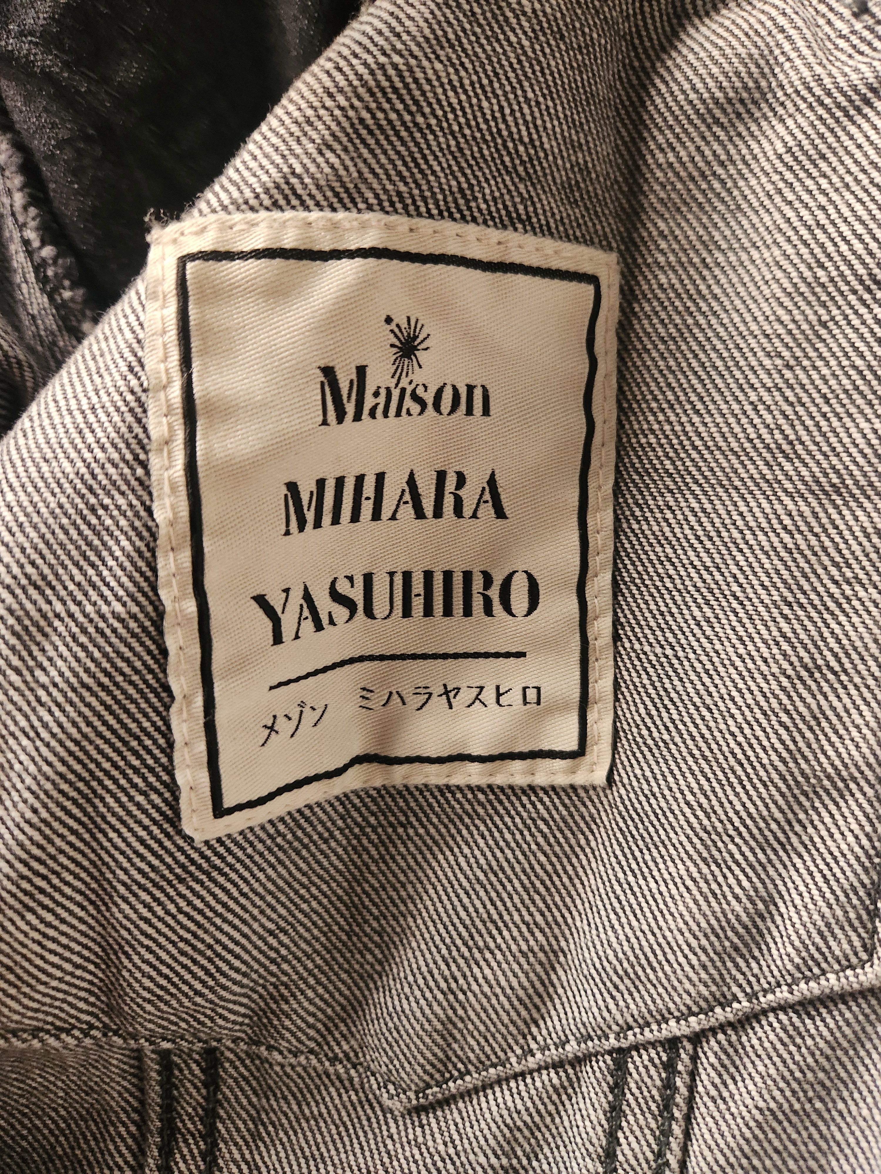 Maison MIHARA YASUHIRO Reconstructed Denim Jacket Size US S / EU 44-46 / 1 - 5 Thumbnail