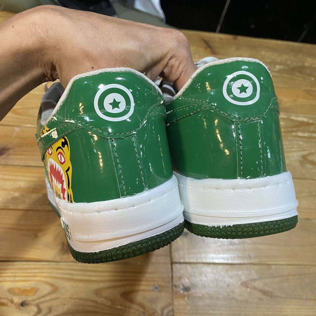 Bape Tiger Bapesta Size US 7.5 / EU 40-41 - 4 Thumbnail