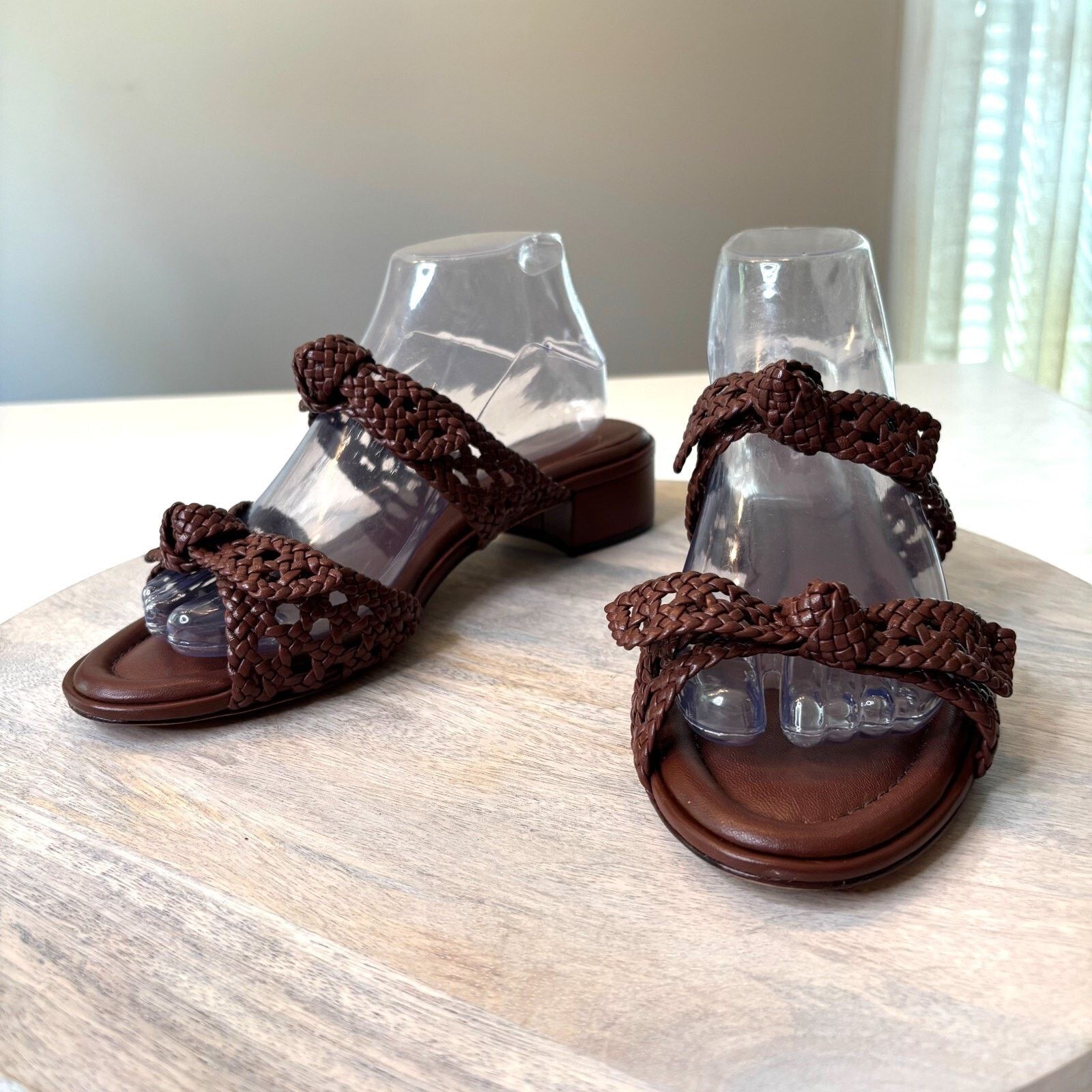 Alexandre Birman Alexandre Birman Clarita 90 Braided Leather Mules US Size 11 Size US 11 / IT 41 - 4 Thumbnail
