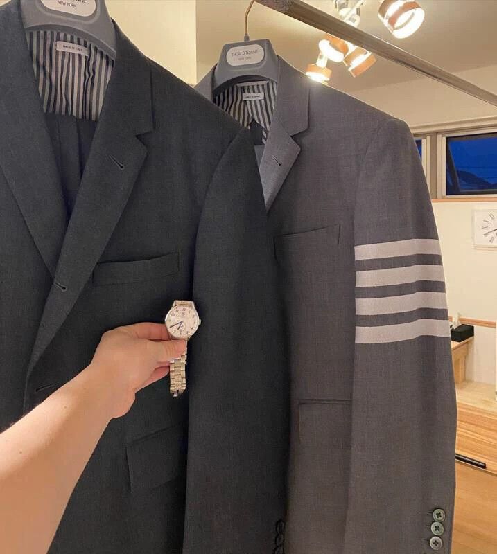 Thom Browne Thom Browne size2 Medium grey suit Size 38S - 9 Thumbnail