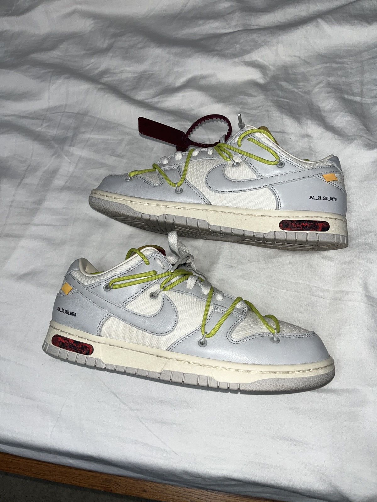 Nike × Off-White Nike Dunk x Off White (08/50) Size US 9.5 / EU 42-43 - 1 Thumbnail