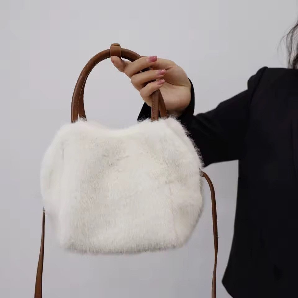 Other Faux Fur Casual Designer Tote Crossbody Mini Bag Size ONE SIZE - 2 Thumbnail