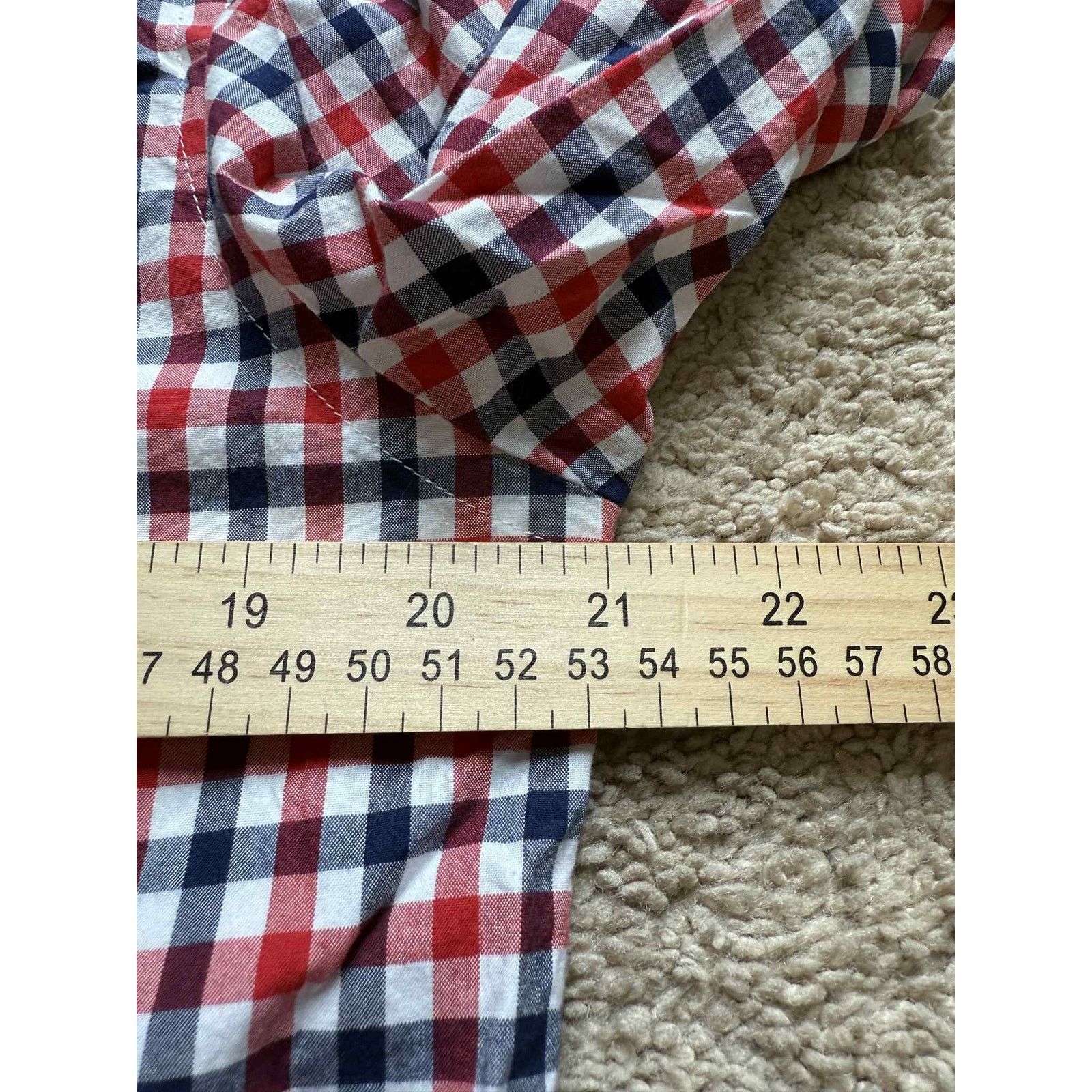UNTUCKit UNTUCKit Gingham Check Cotton Slim Fit Button-Up Shirt M Size US M / EU 48-50 / 2 - 6 Thumbnail