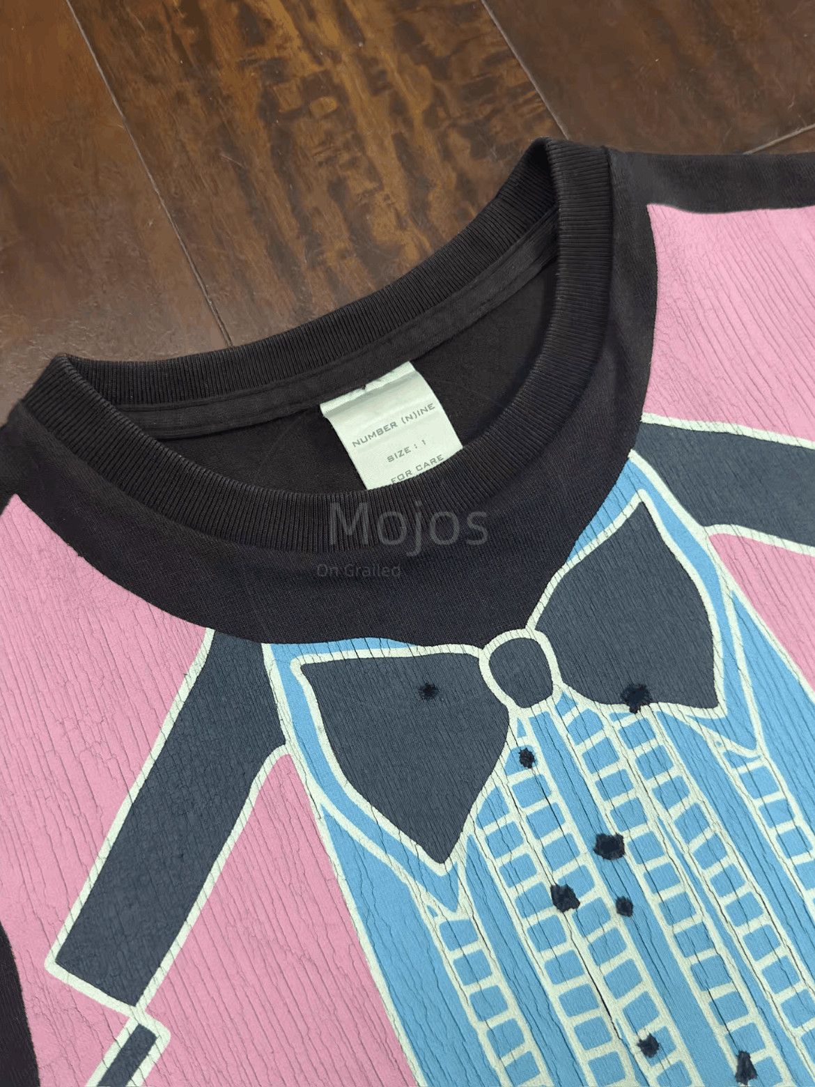 Number (N)ine Sz 1 Number Nine 00SS Fake Suit Tee-2508 Size US S / EU 44-46 / 1 - 2 Thumbnail