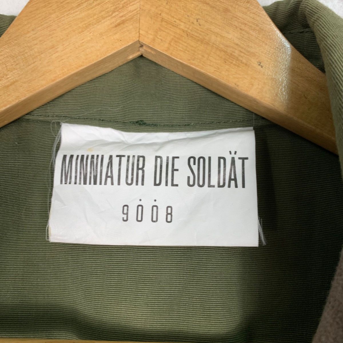 Vintage MINNIATUR DIE SOLDAT Military Army 4 Pocket Jacket #1046-C47 Size US S / EU 44-46 / 1 - 15 Thumbnail