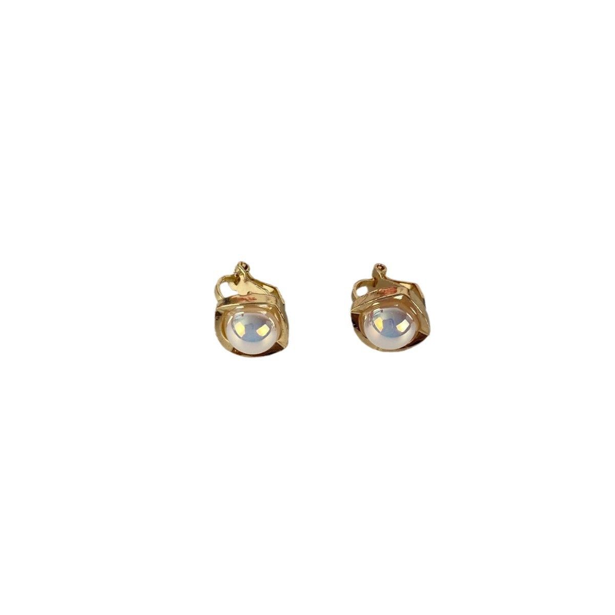 Jewelry Retro Earrings One Pairs Chrome Jewelry Size ONE SIZE - 5 Thumbnail