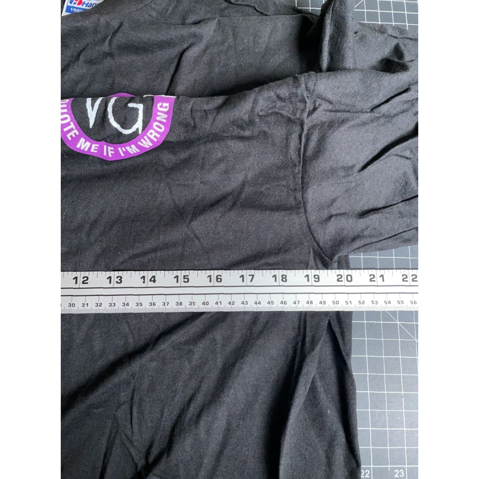 Hanes VINTAGE Hanes 90s Vince Gill Tour Crew T-Shirt M Black Short Sleeve Graphic Print Double-Sided 1993 Mens XL tag (measures more like Medium) Size US M / EU 48-50 / 2 - 5 Thumbnail