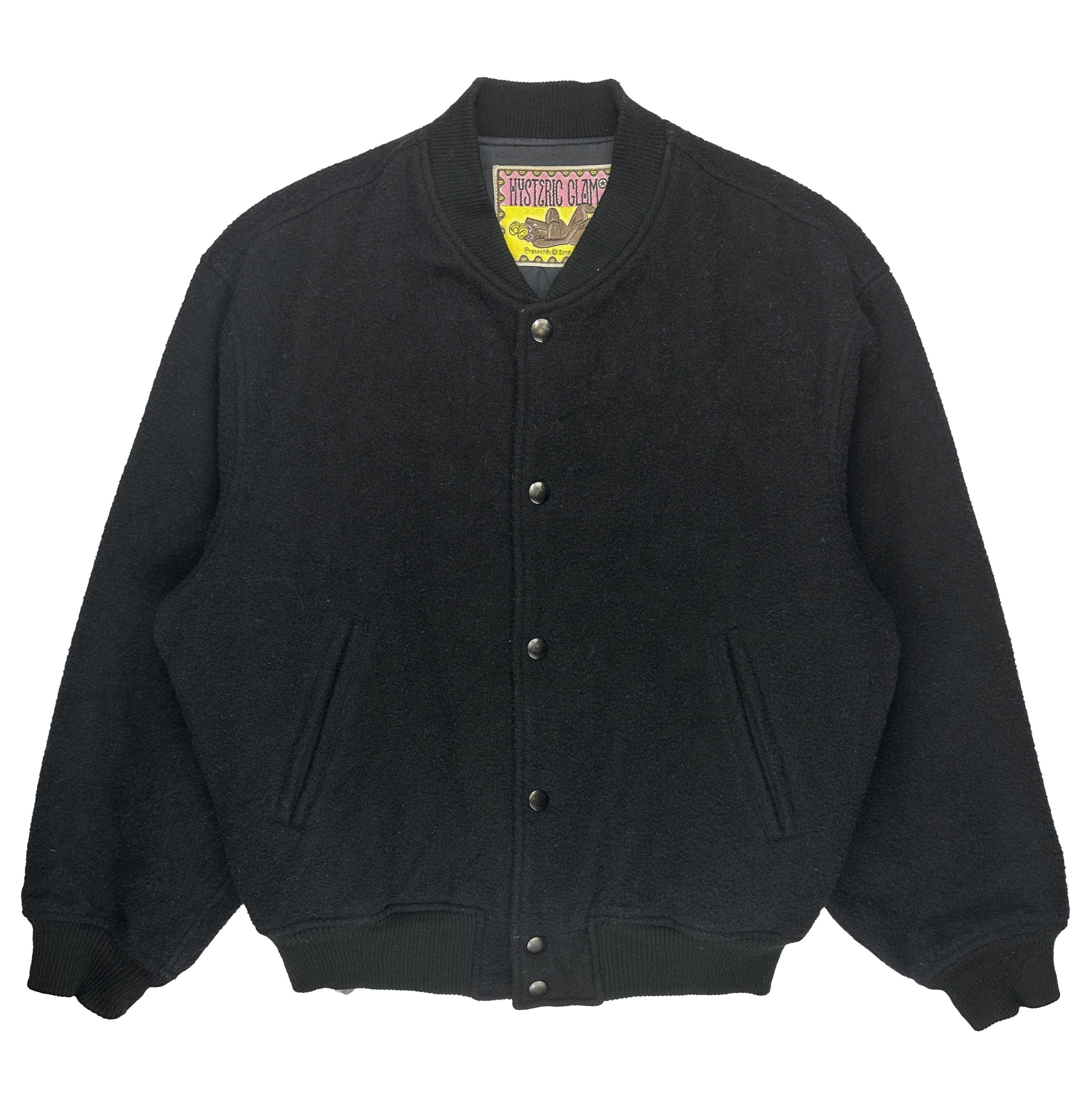 Hysteric Glamour 90's Miss Hysteric Pinup Wool Bomber Size US L / EU 52-54 / 3 - 2 Thumbnail