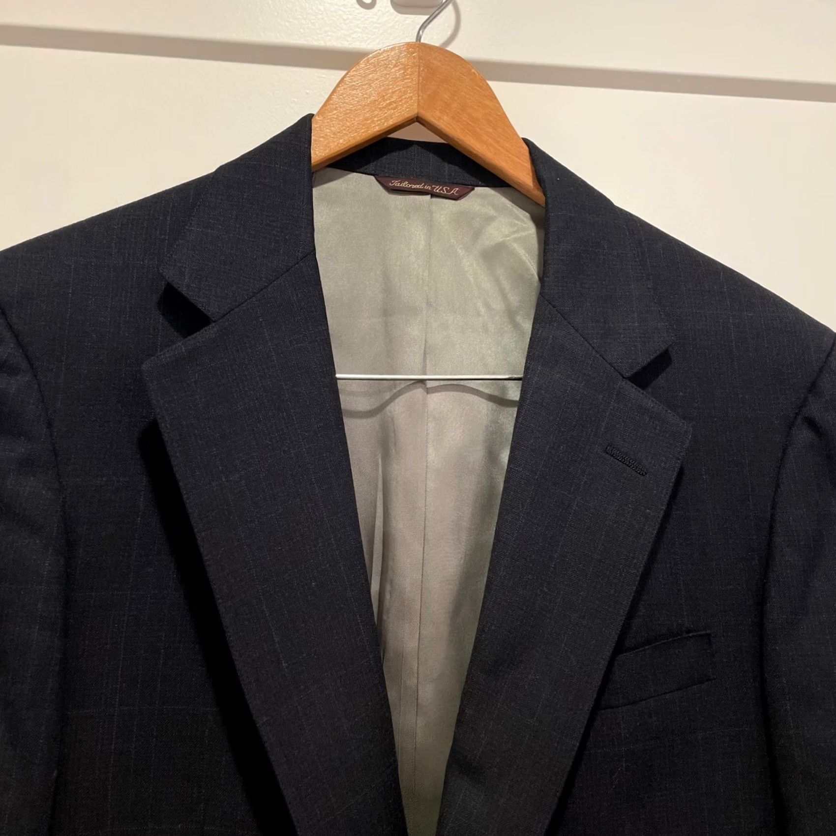 Joseph VINTAGE Joseph & Feiss Tailored by Marshall Fields Pinstripe Blazer Sport Coat Men 40R Size 40R - 2 Thumbnail